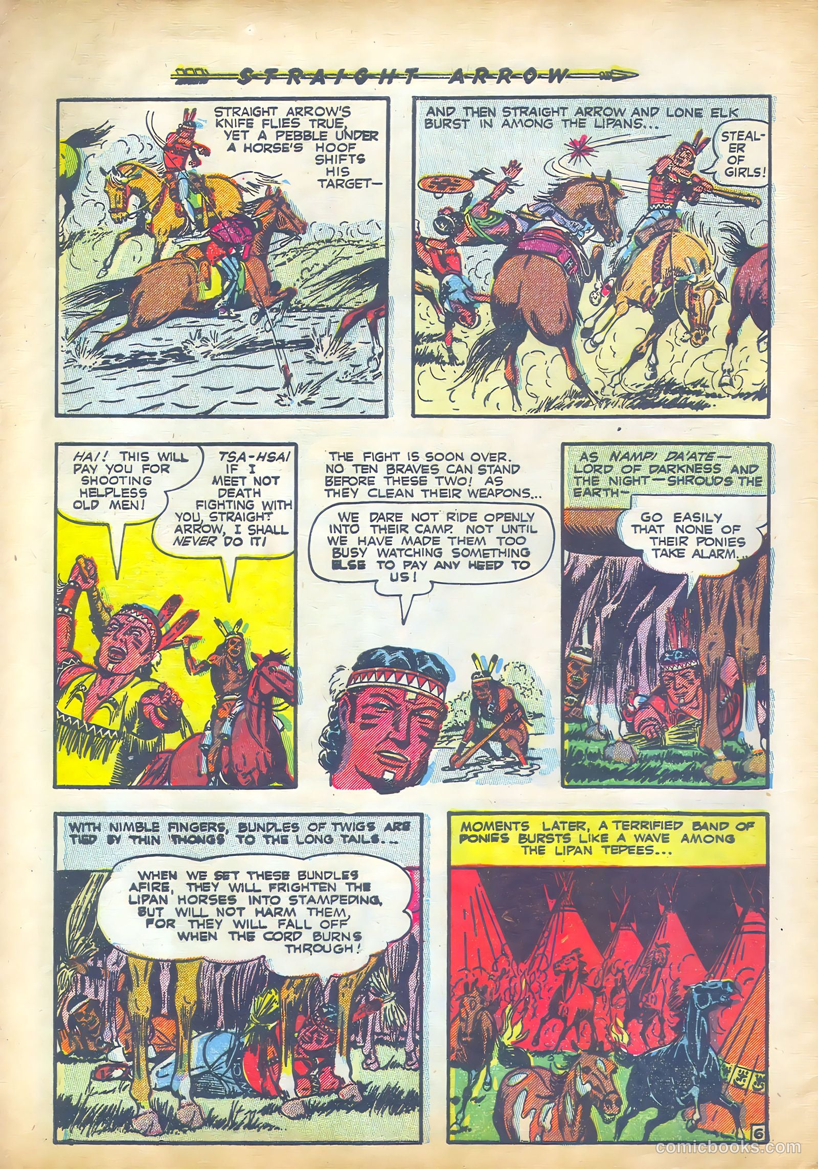 Straight Arrow #25 — page 8 of 36