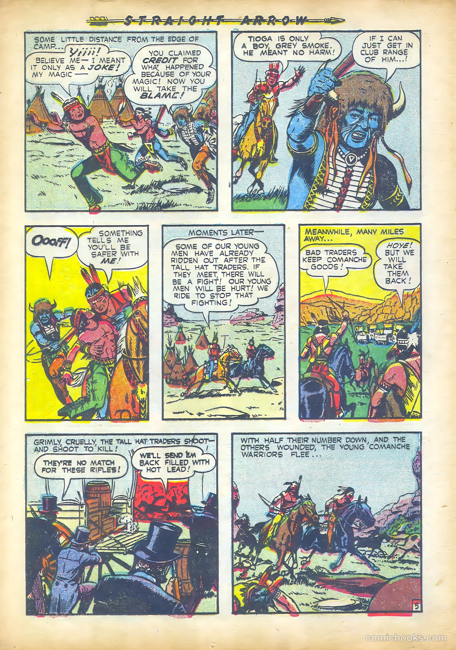 Straight Arrow #25 — page 16 of 36