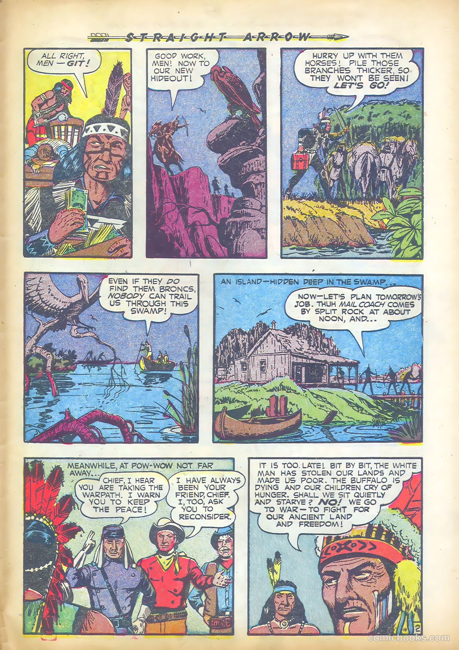 Straight Arrow #25 — page 27 of 36