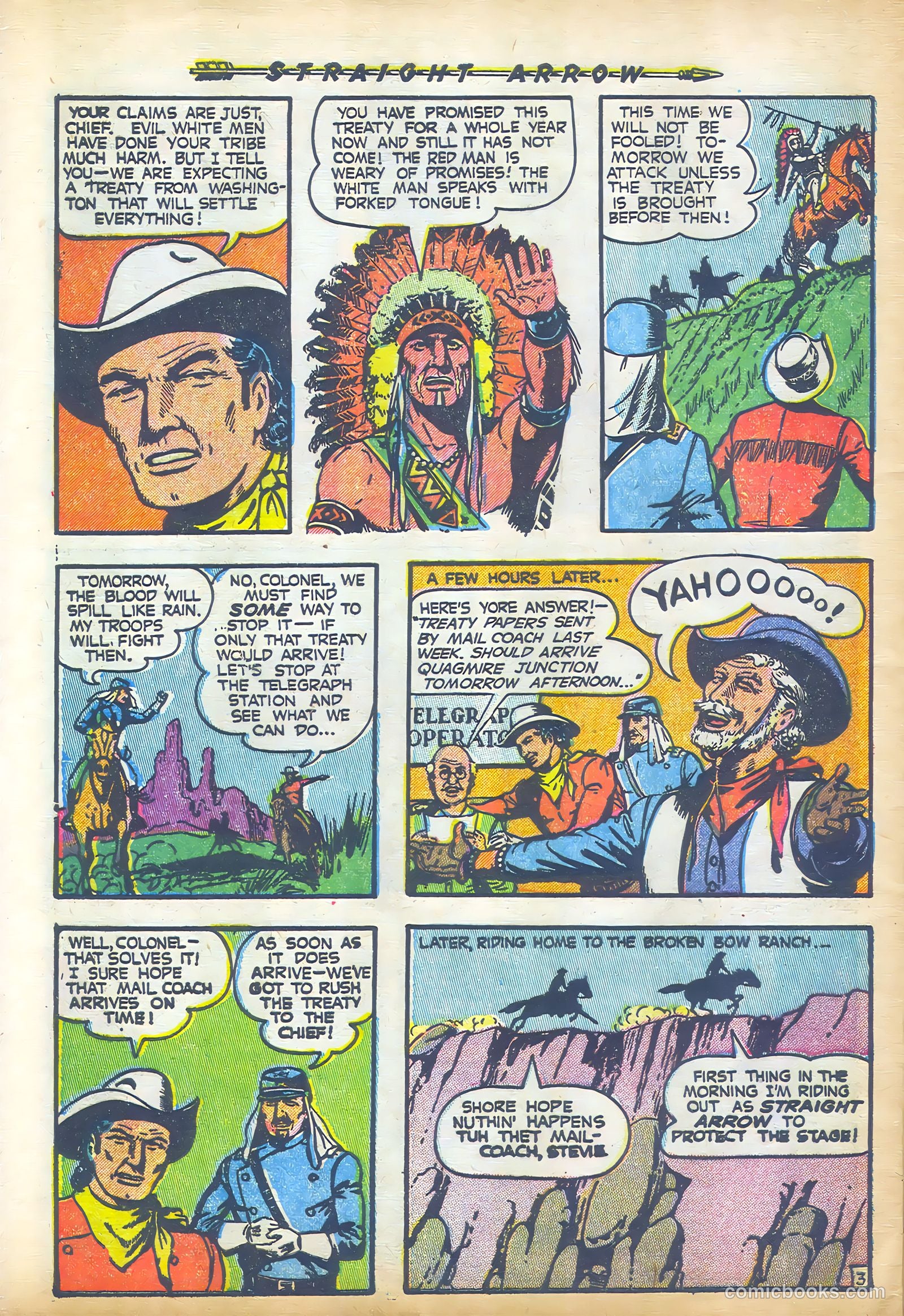 Straight Arrow #25 — page 28 of 36