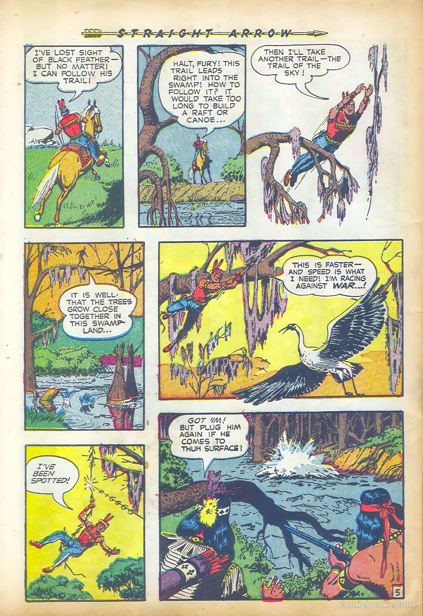Straight Arrow #25 — page 30 of 36
