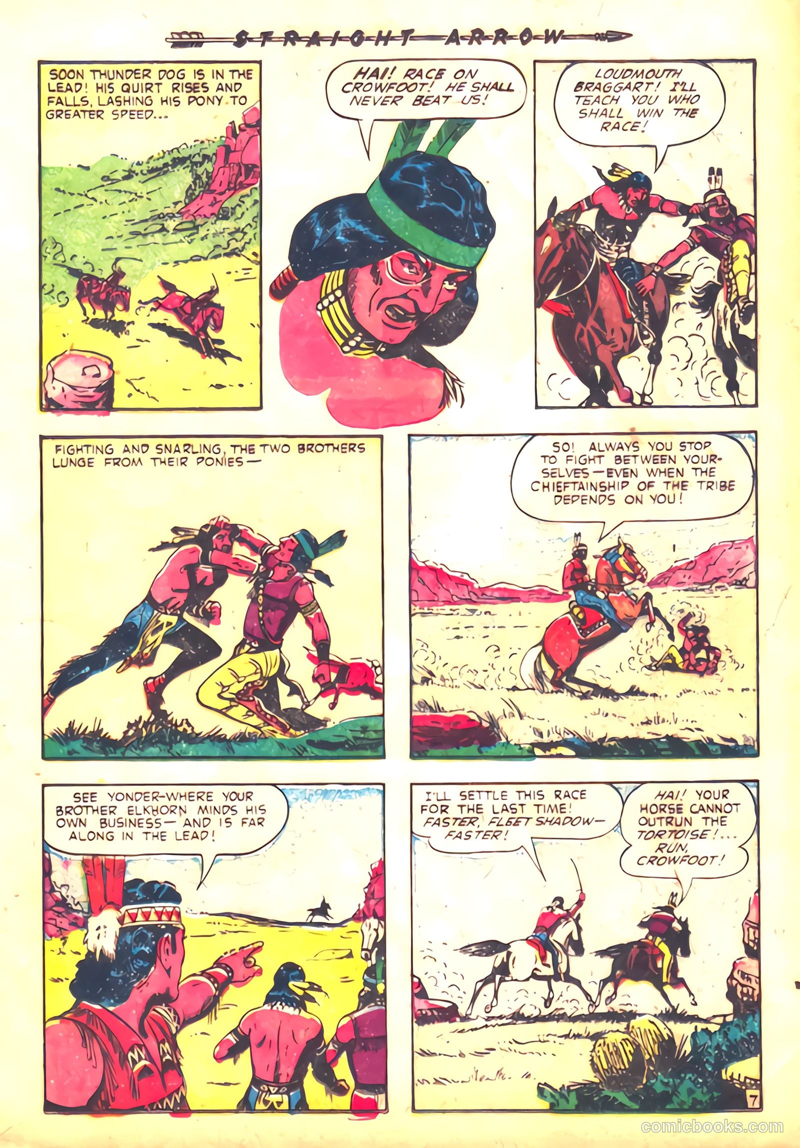 Straight Arrow #26 — page 9 of 36