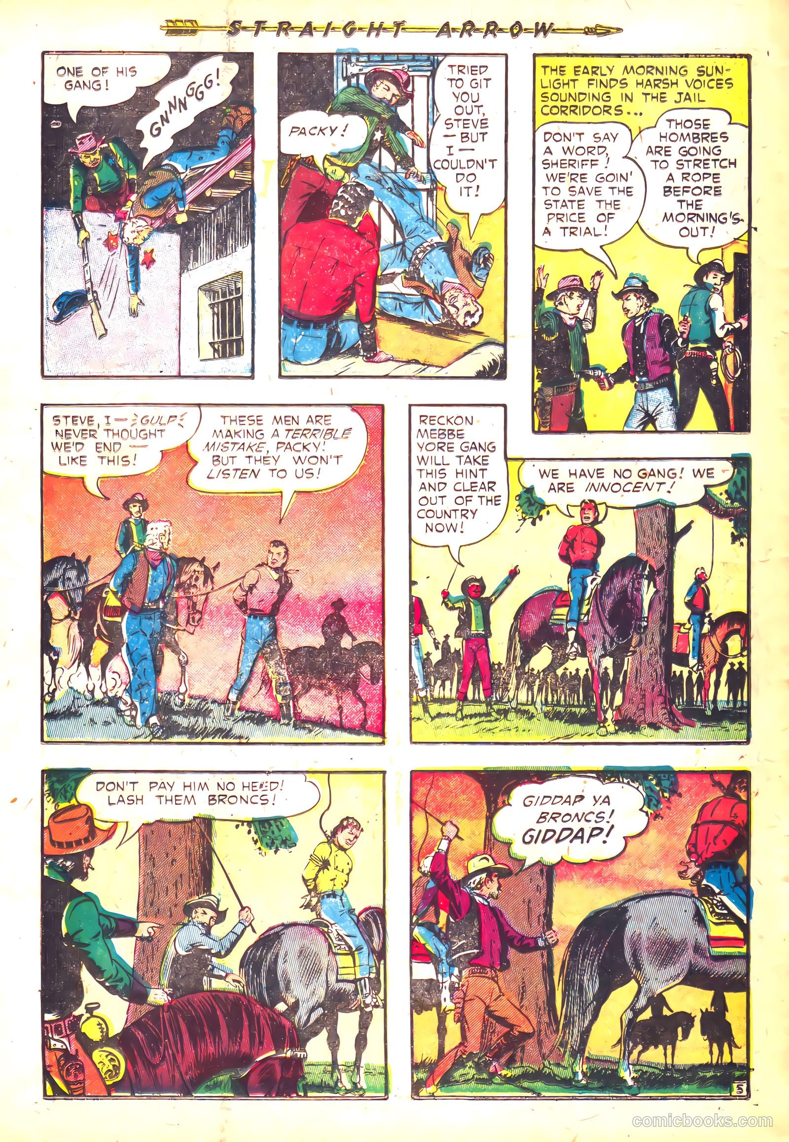 Straight Arrow #26 — page 30 of 36
