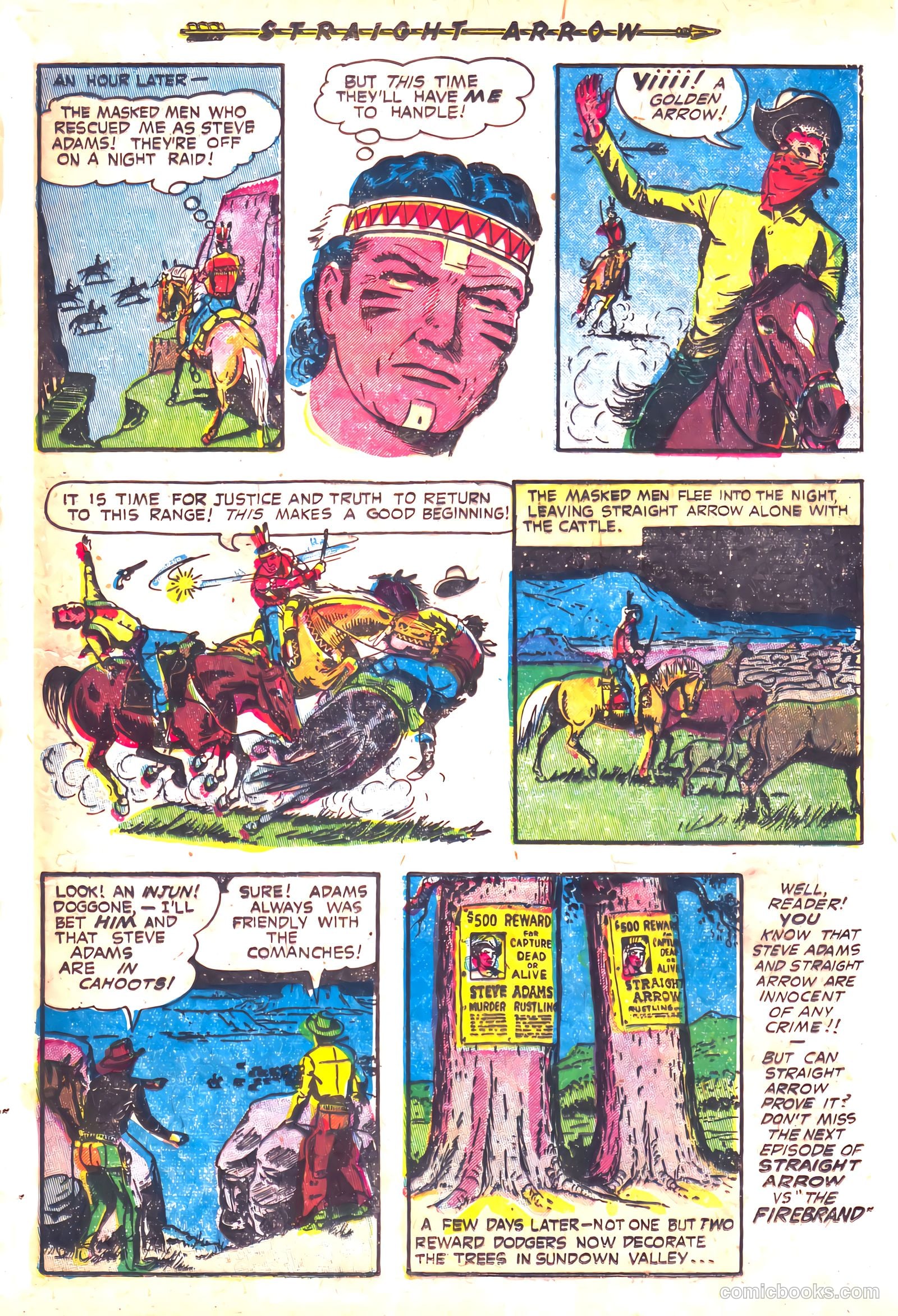 Straight Arrow #26 — page 33 of 36