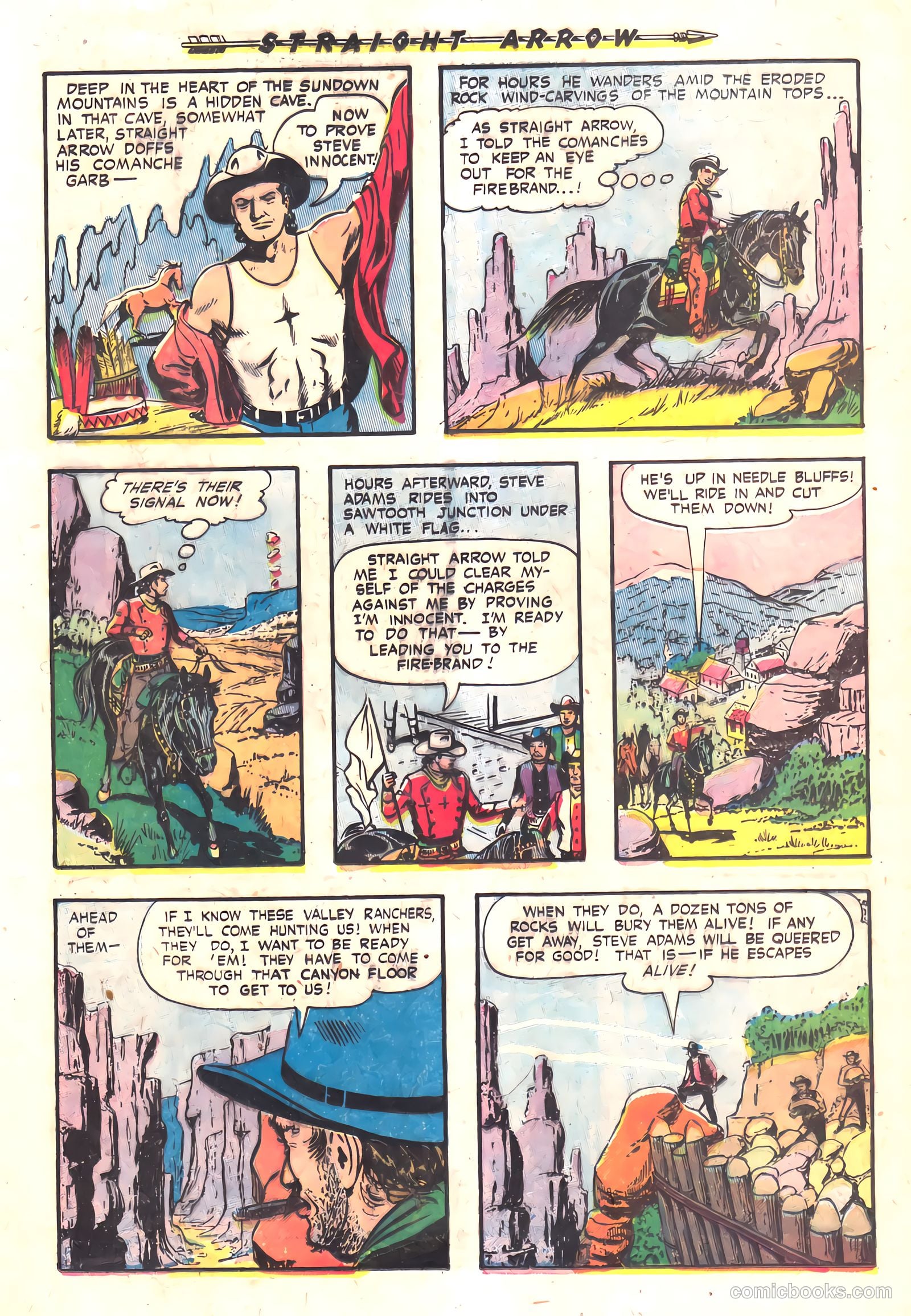 Straight Arrow #27 — page 9 of 36