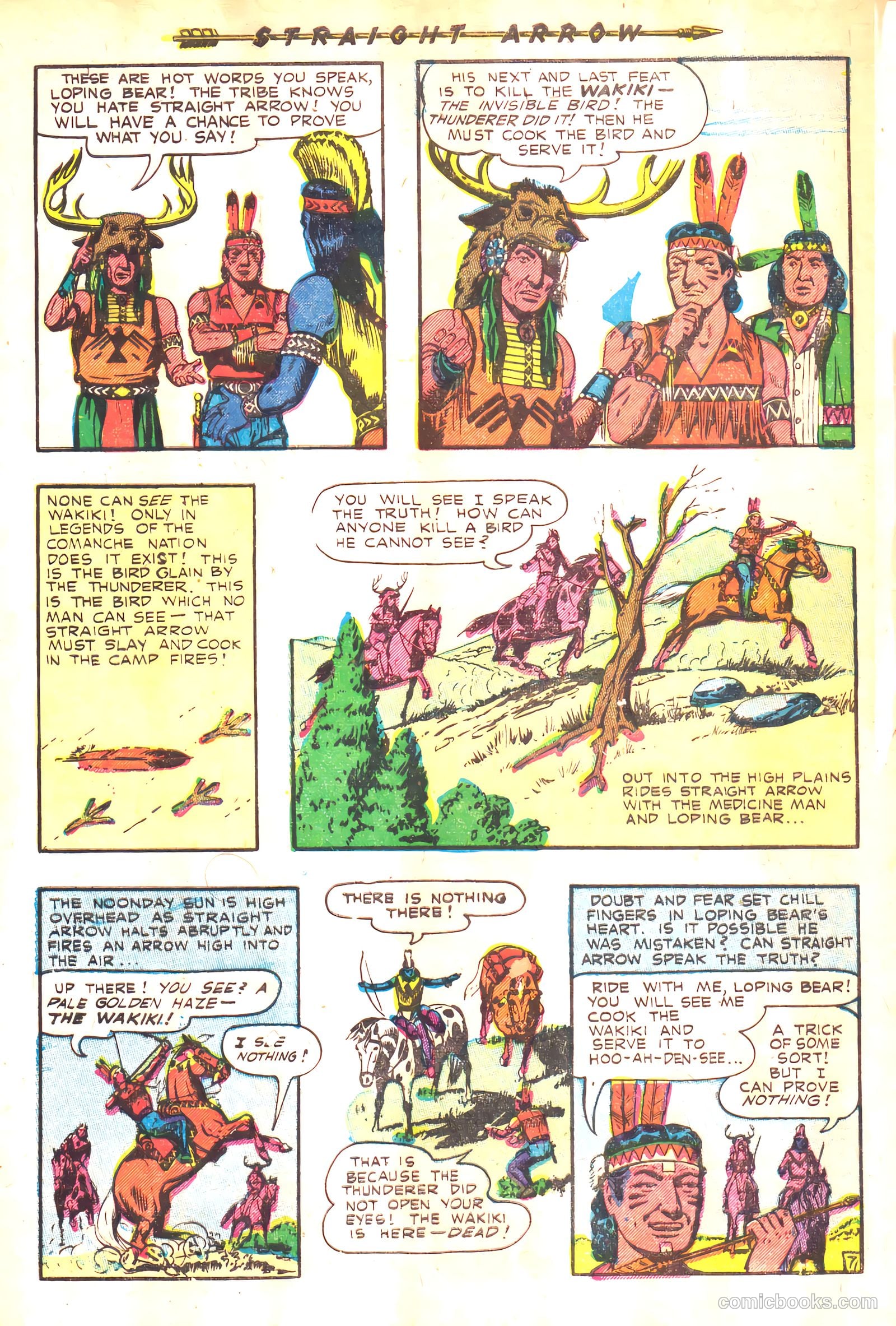 Straight Arrow #28 — page 32 of 36