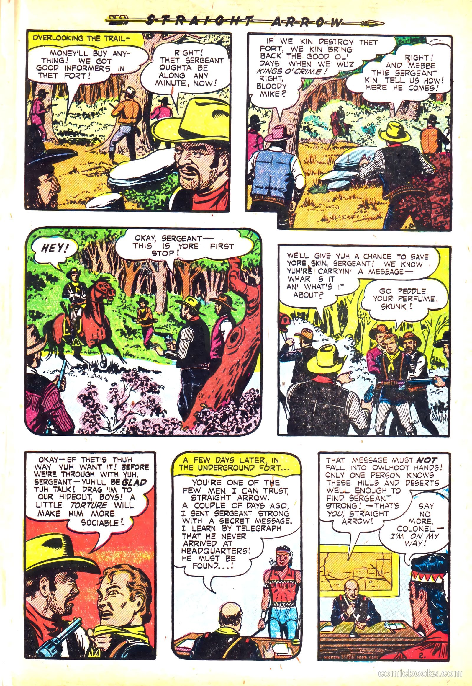 Straight Arrow #29 — page 27 of 36