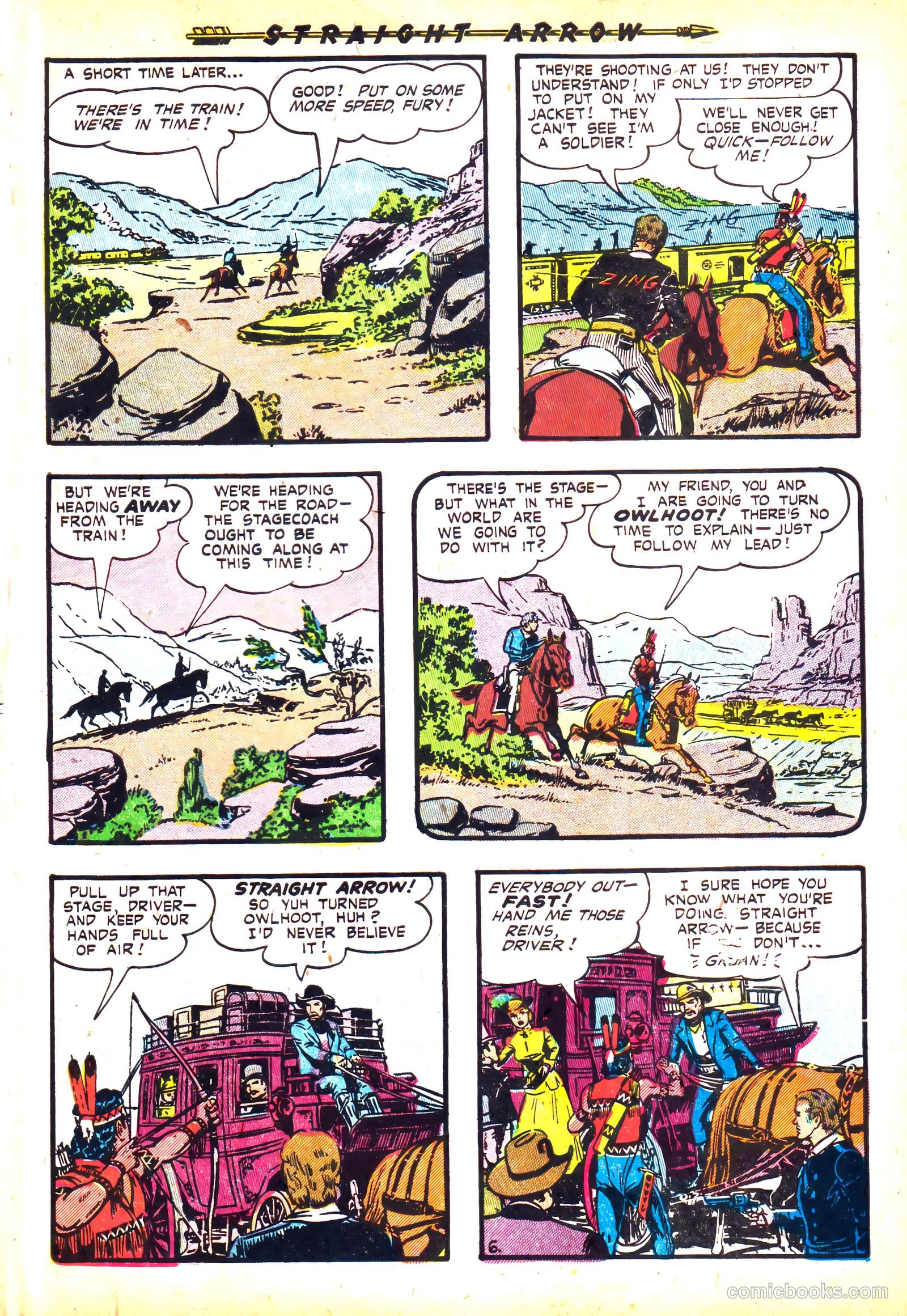 Straight Arrow #29 — page 31 of 36