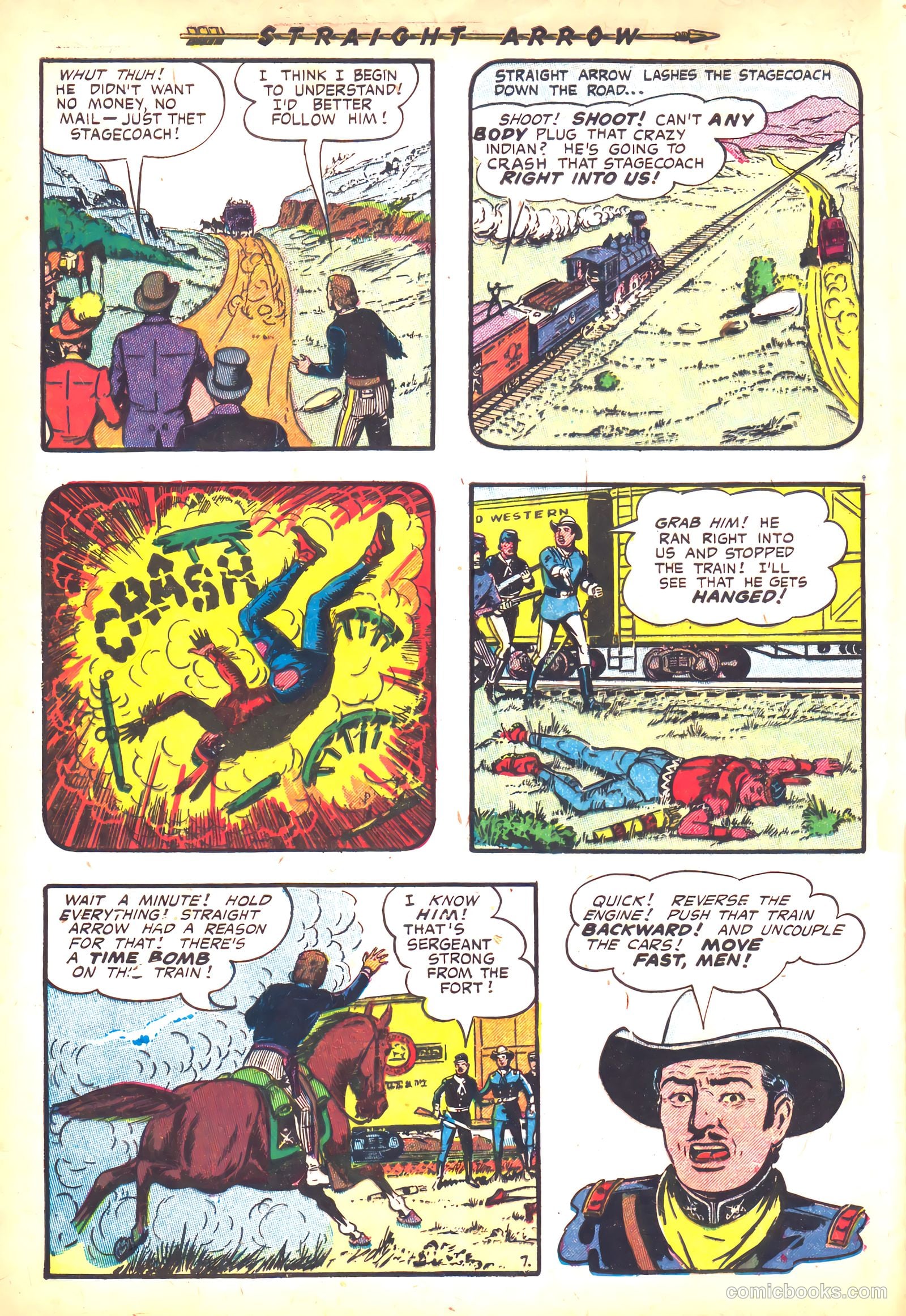 Straight Arrow #29 — page 32 of 36