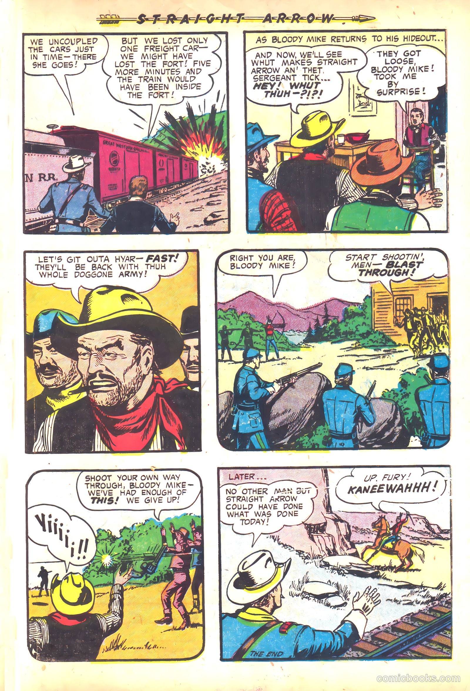 Straight Arrow #29 — page 33 of 36