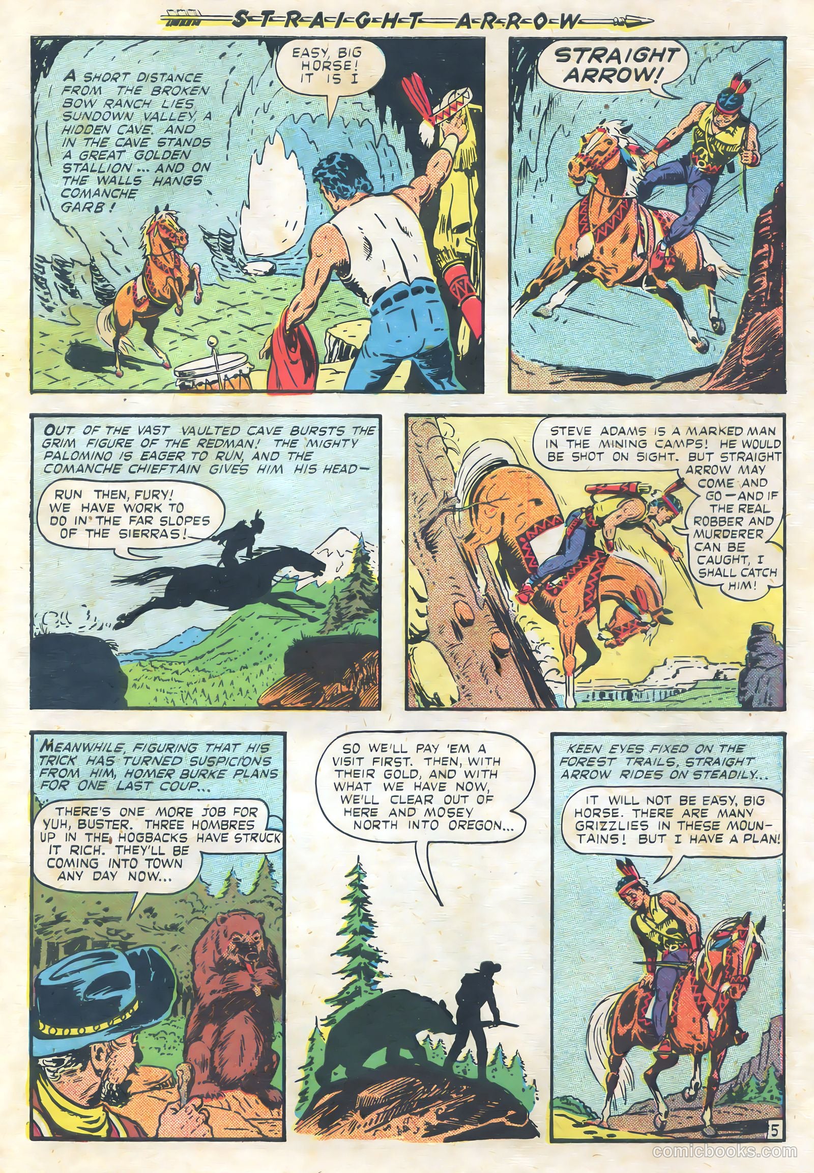 Straight Arrow #3 — page 7 of 36