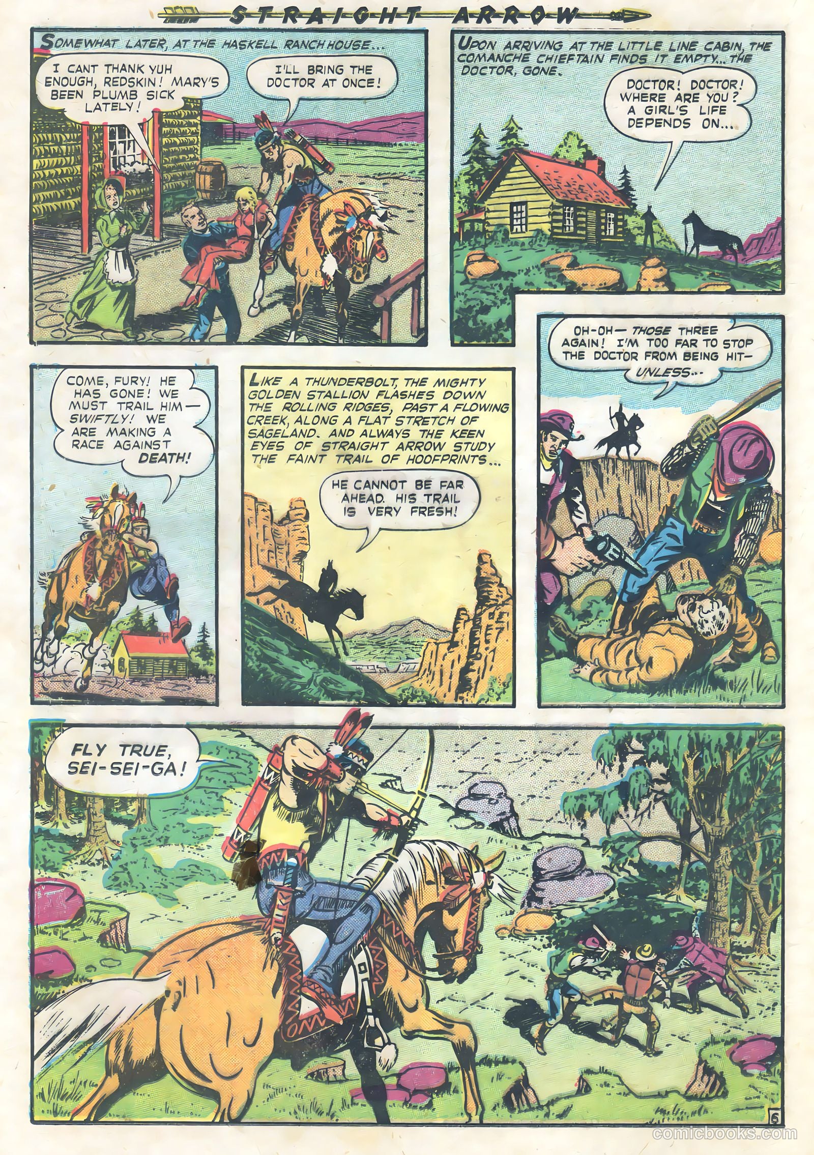 Straight Arrow #3 — page 16 of 36