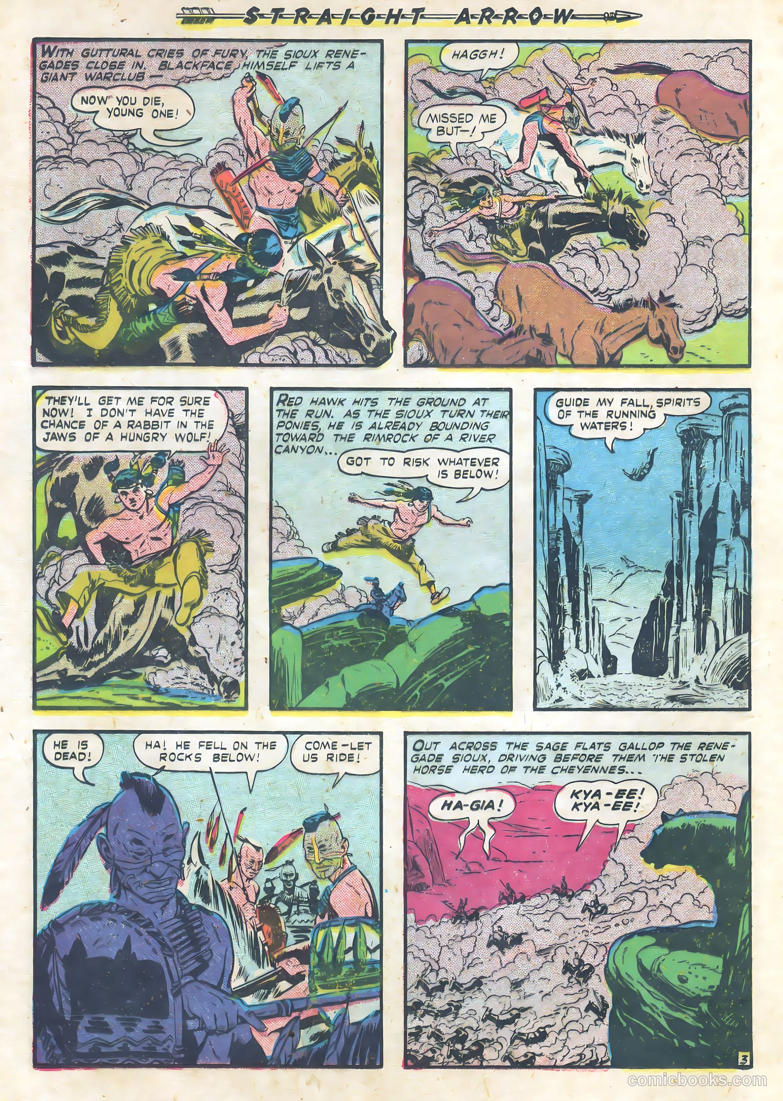 Straight Arrow #3 — page 20 of 36