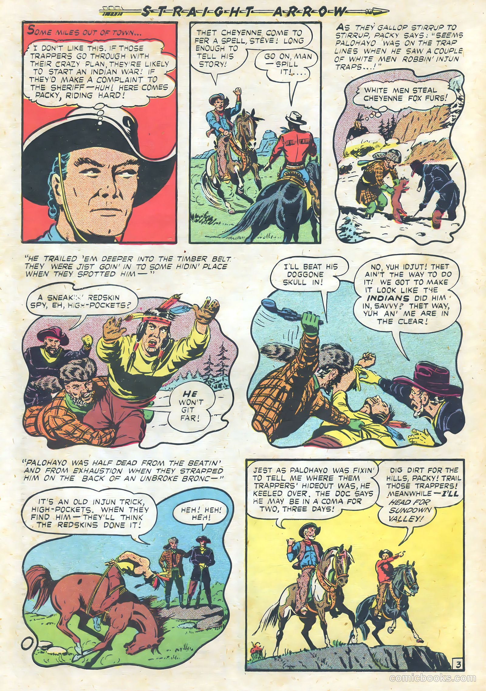Straight Arrow #3 — page 30 of 36