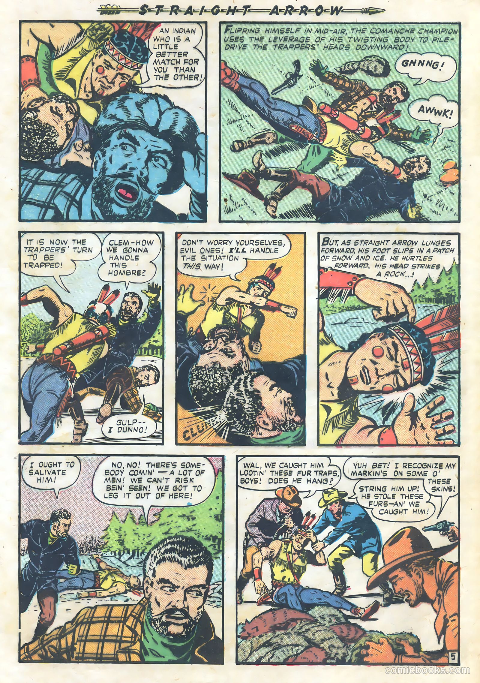 Straight Arrow #3 — page 32 of 36