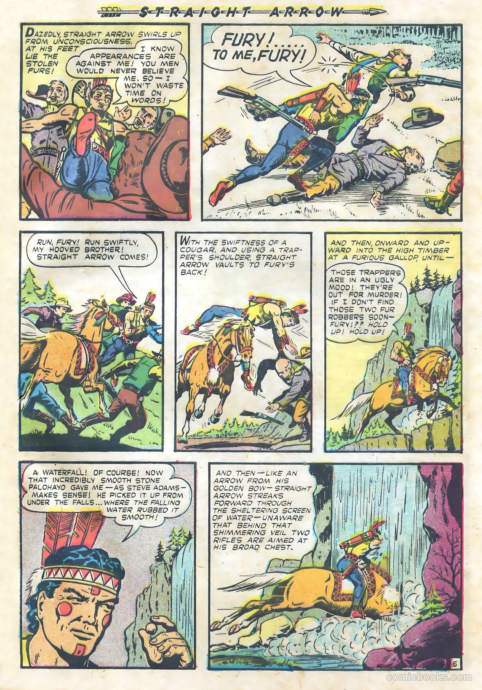 Straight Arrow #3 — page 33 of 36