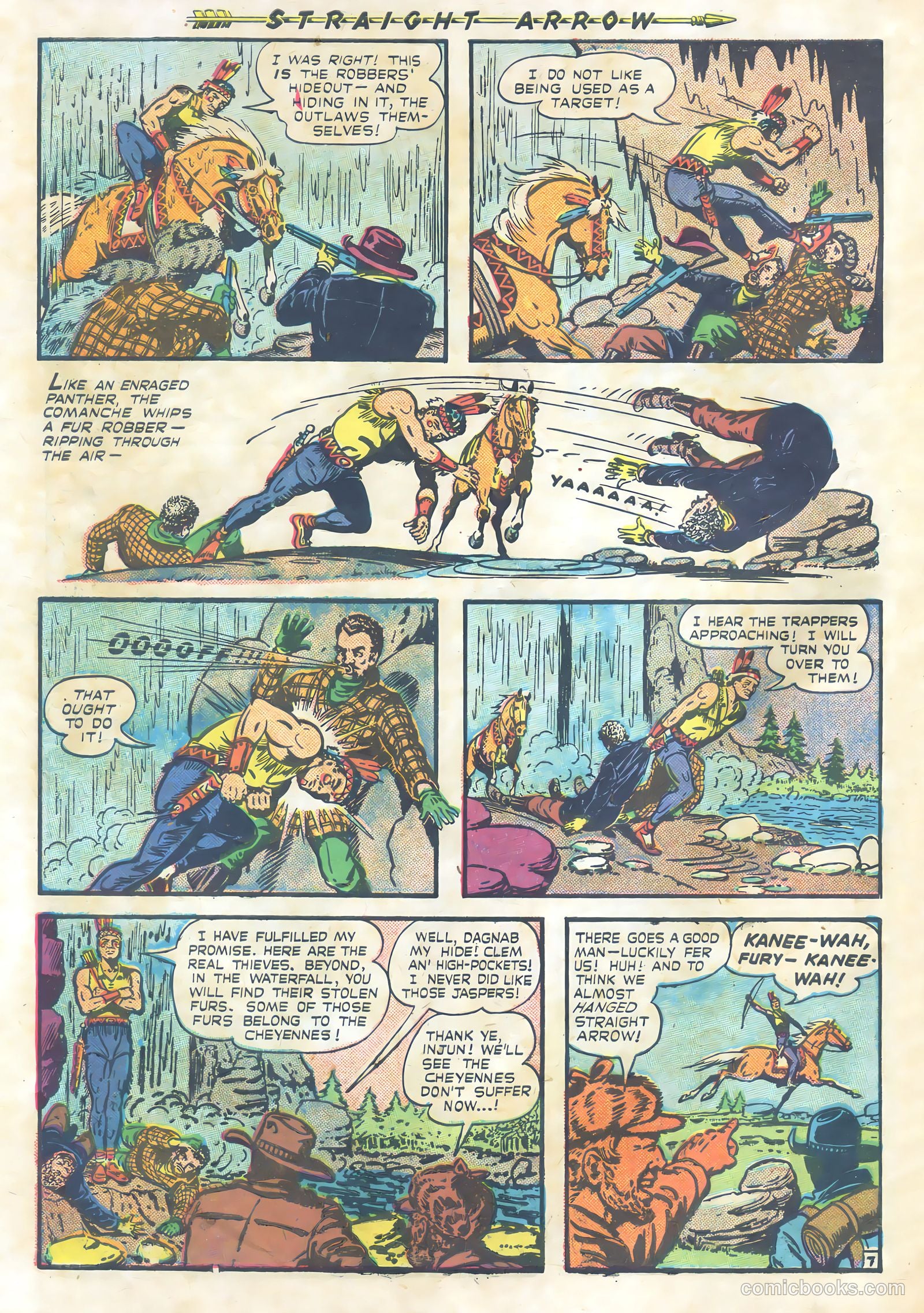 Straight Arrow #3 — page 34 of 36