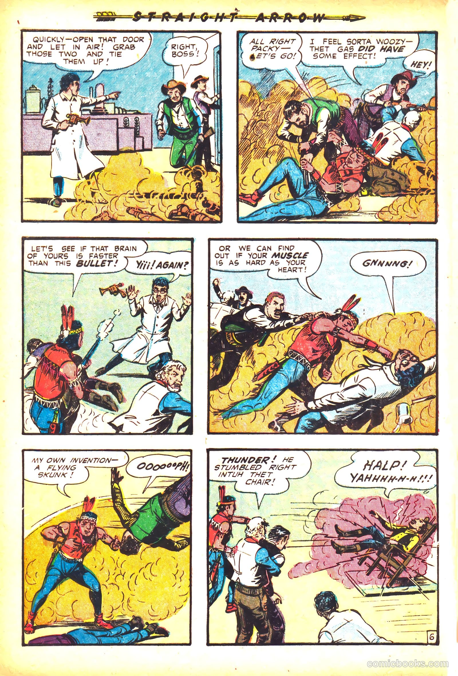 Straight Arrow #30 — page 32 of 36