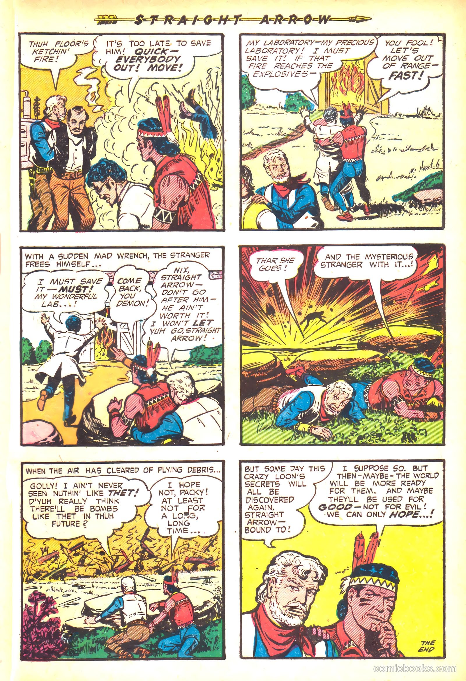 Straight Arrow #30 — page 33 of 36
