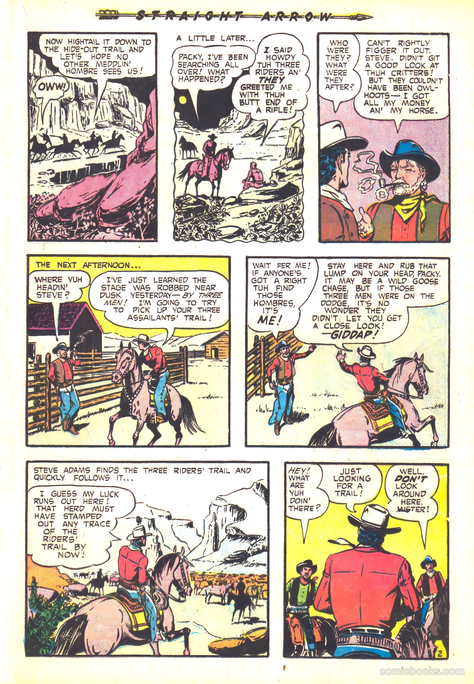 Straight Arrow #31 — page 21 of 36