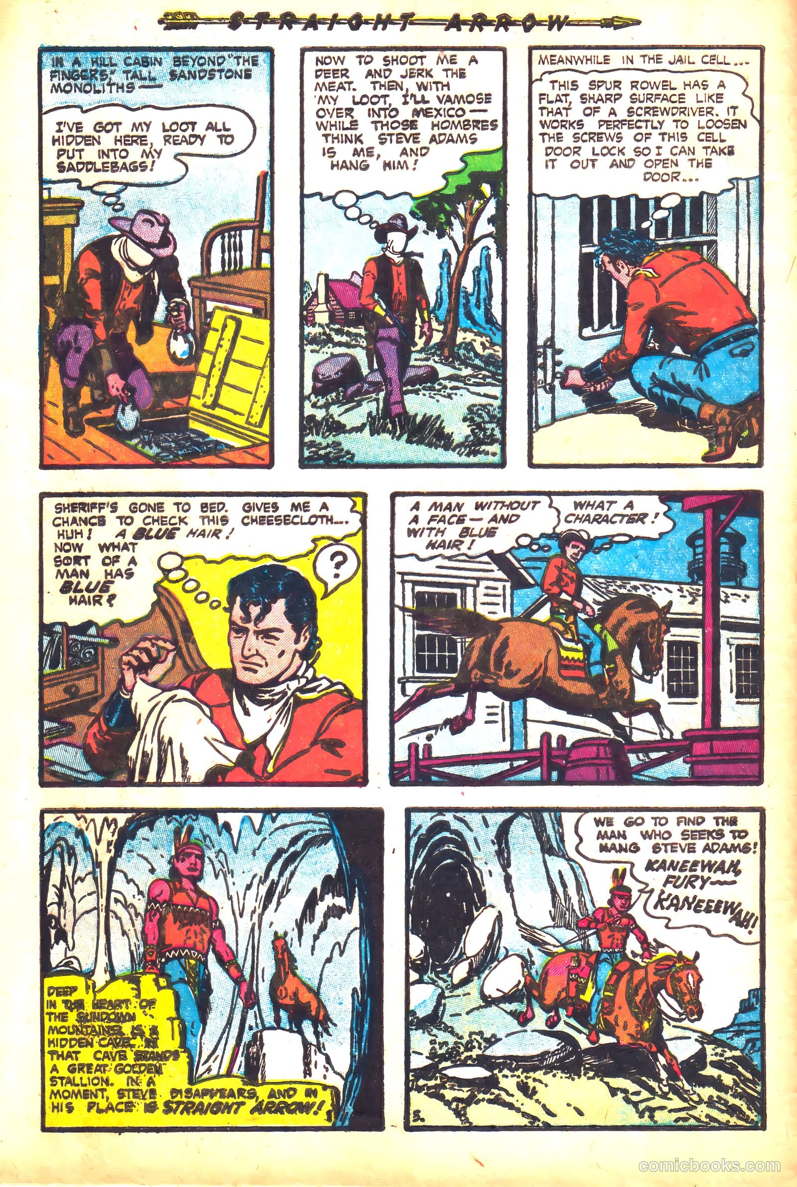 Straight Arrow #32 — page 8 of 36