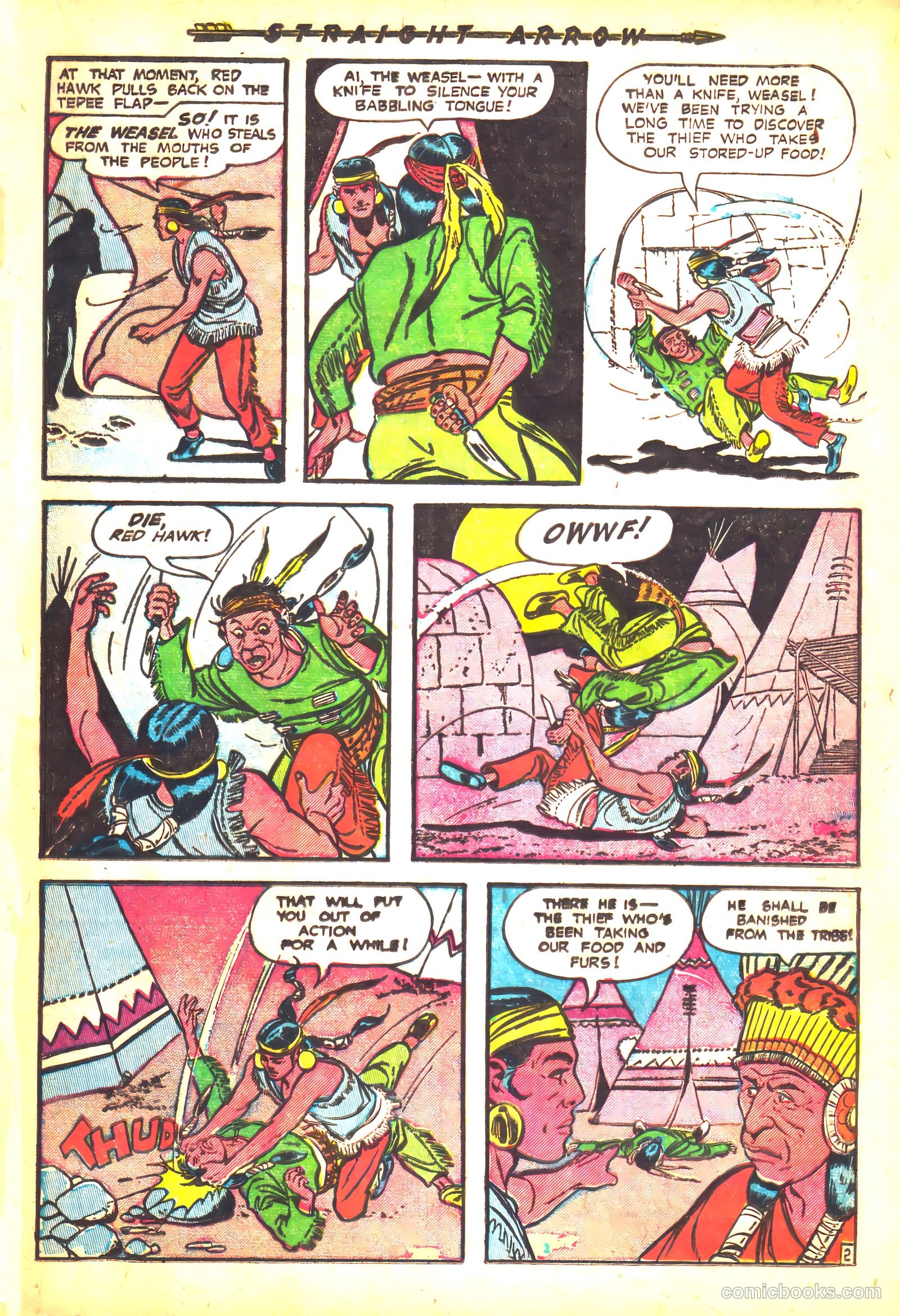 Straight Arrow #32 — page 21 of 36