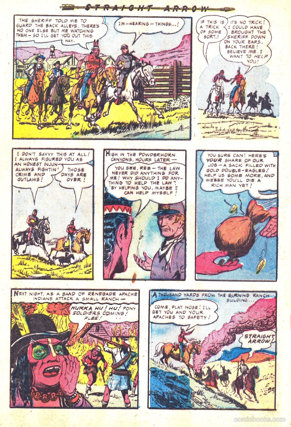 Straight Arrow #33 — page 28 of 36