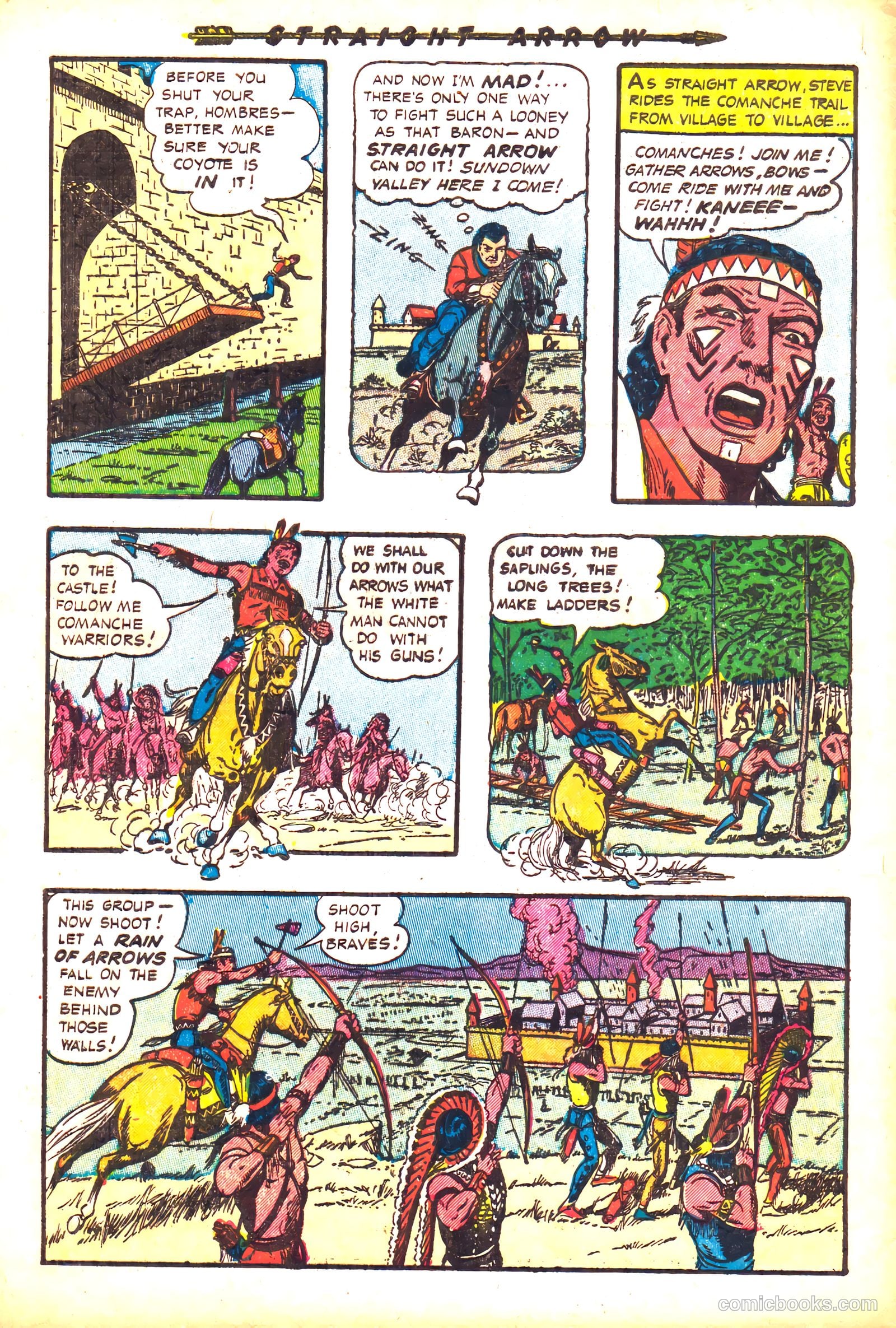 Straight Arrow #34 — page 8 of 36