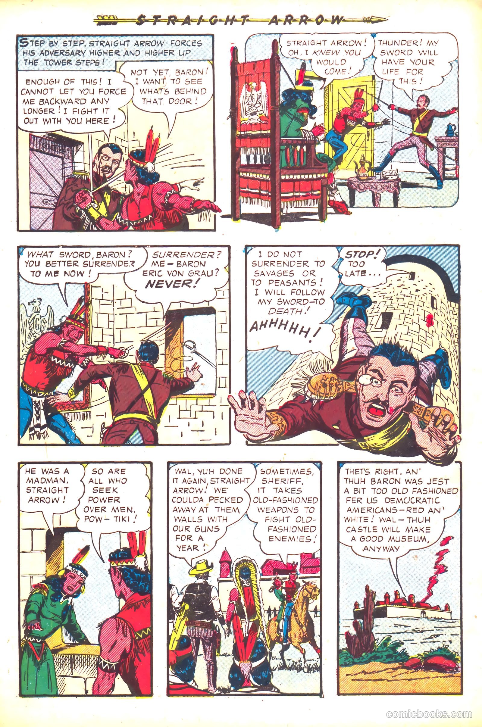 Straight Arrow #34 — page 10 of 36