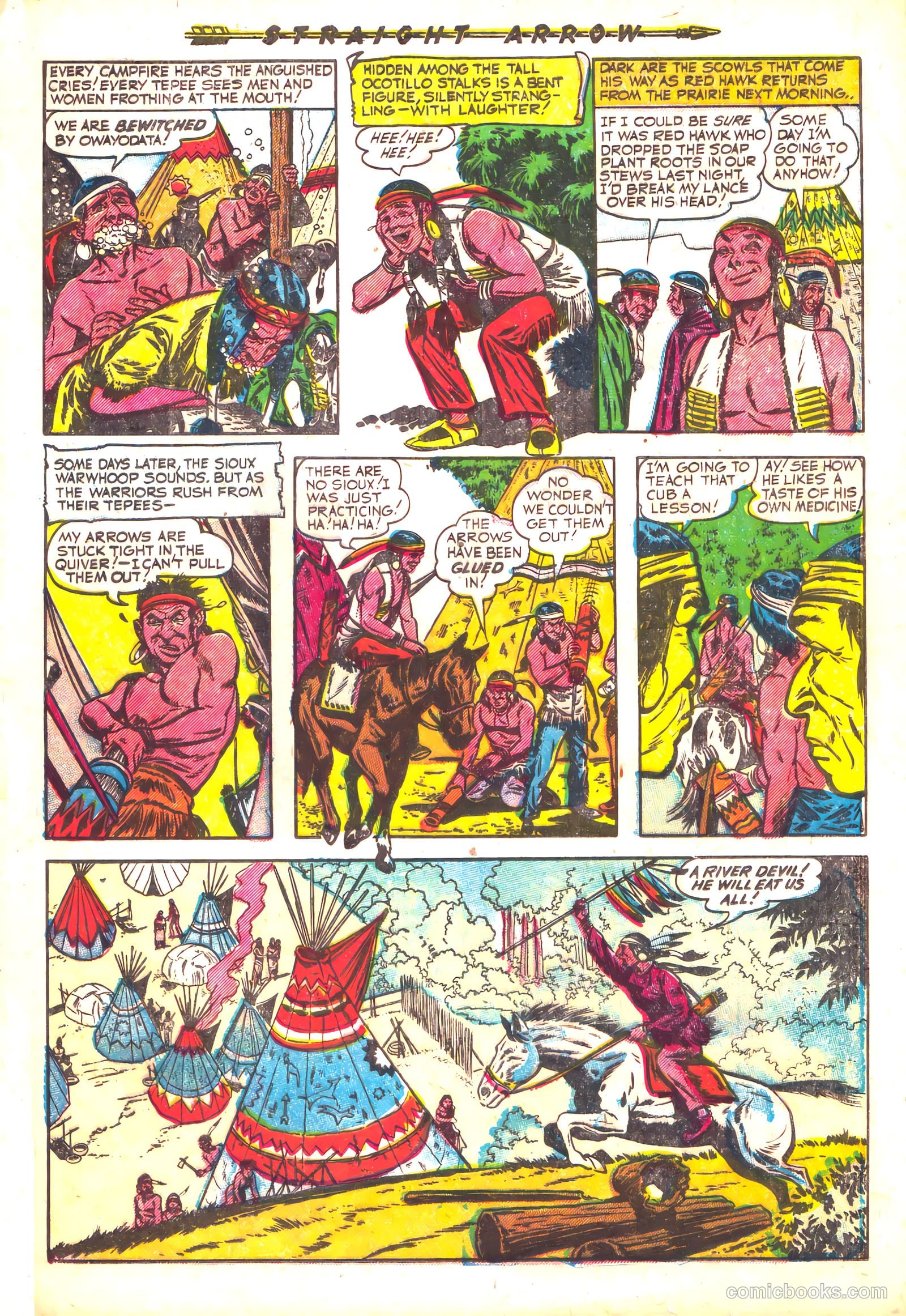 Straight Arrow #34 — page 21 of 36