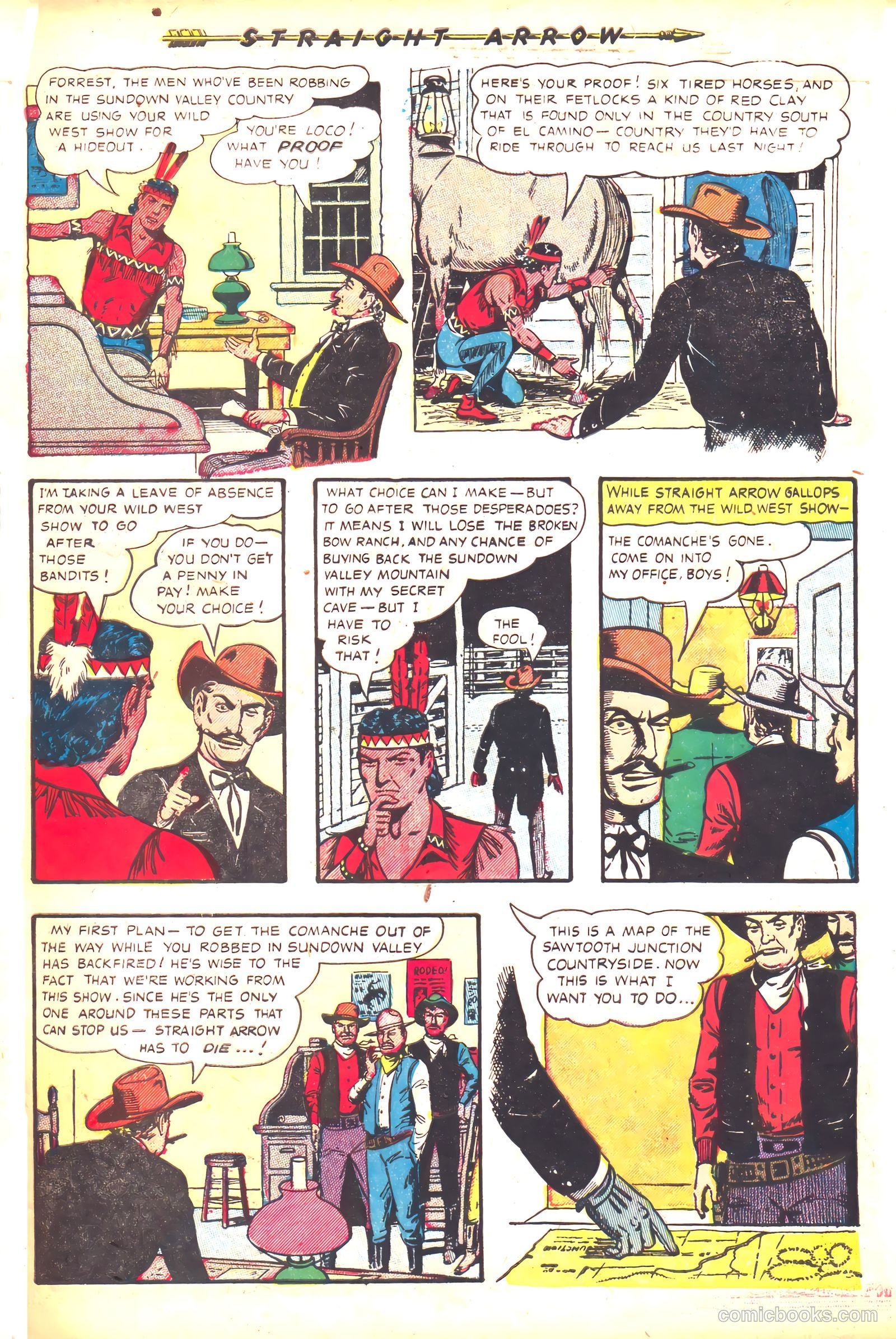 Straight Arrow #34 — page 31 of 36