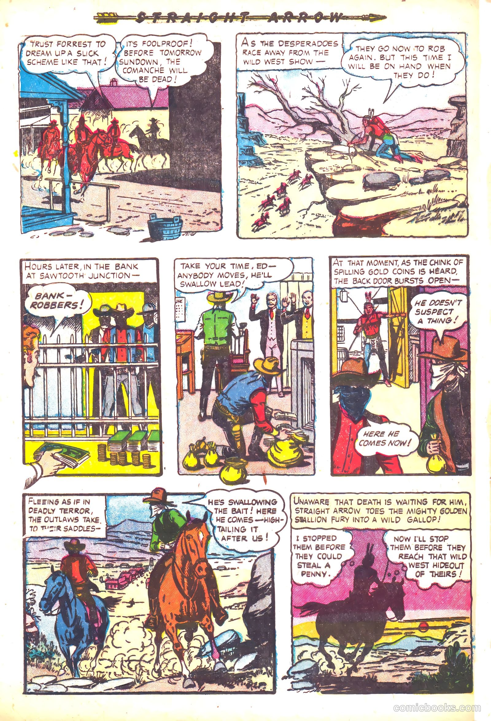 Straight Arrow #34 — page 32 of 36
