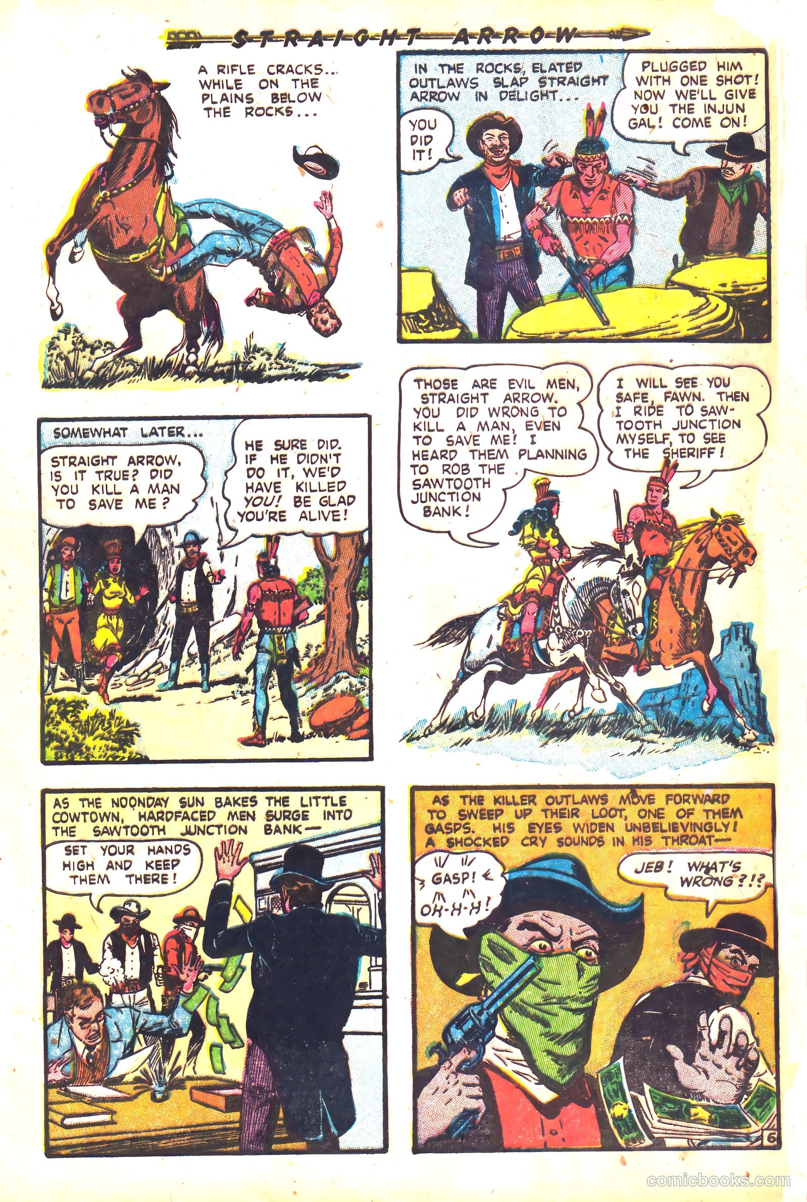 Straight Arrow #35 — page 8 of 36