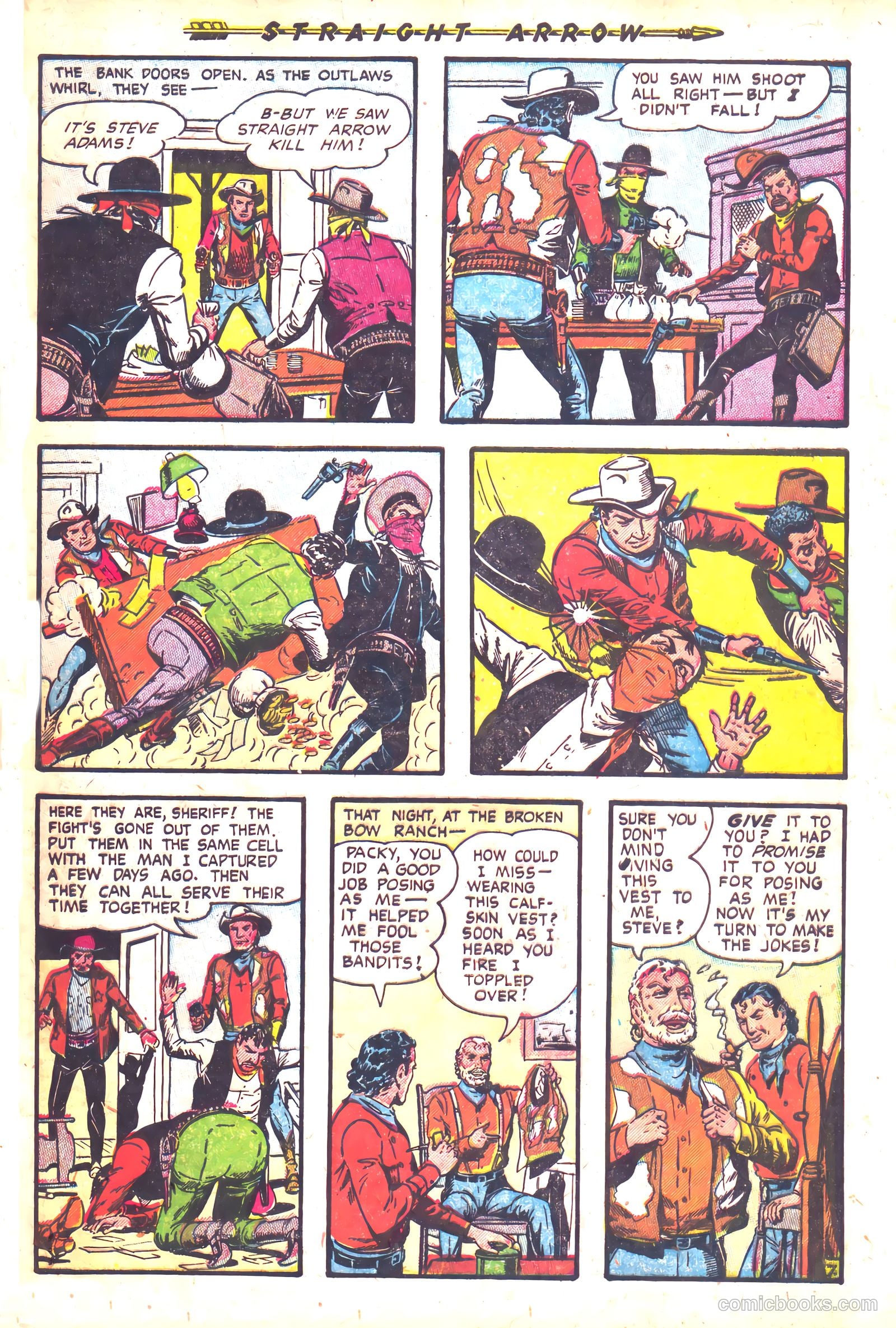 Straight Arrow #35 — page 9 of 36