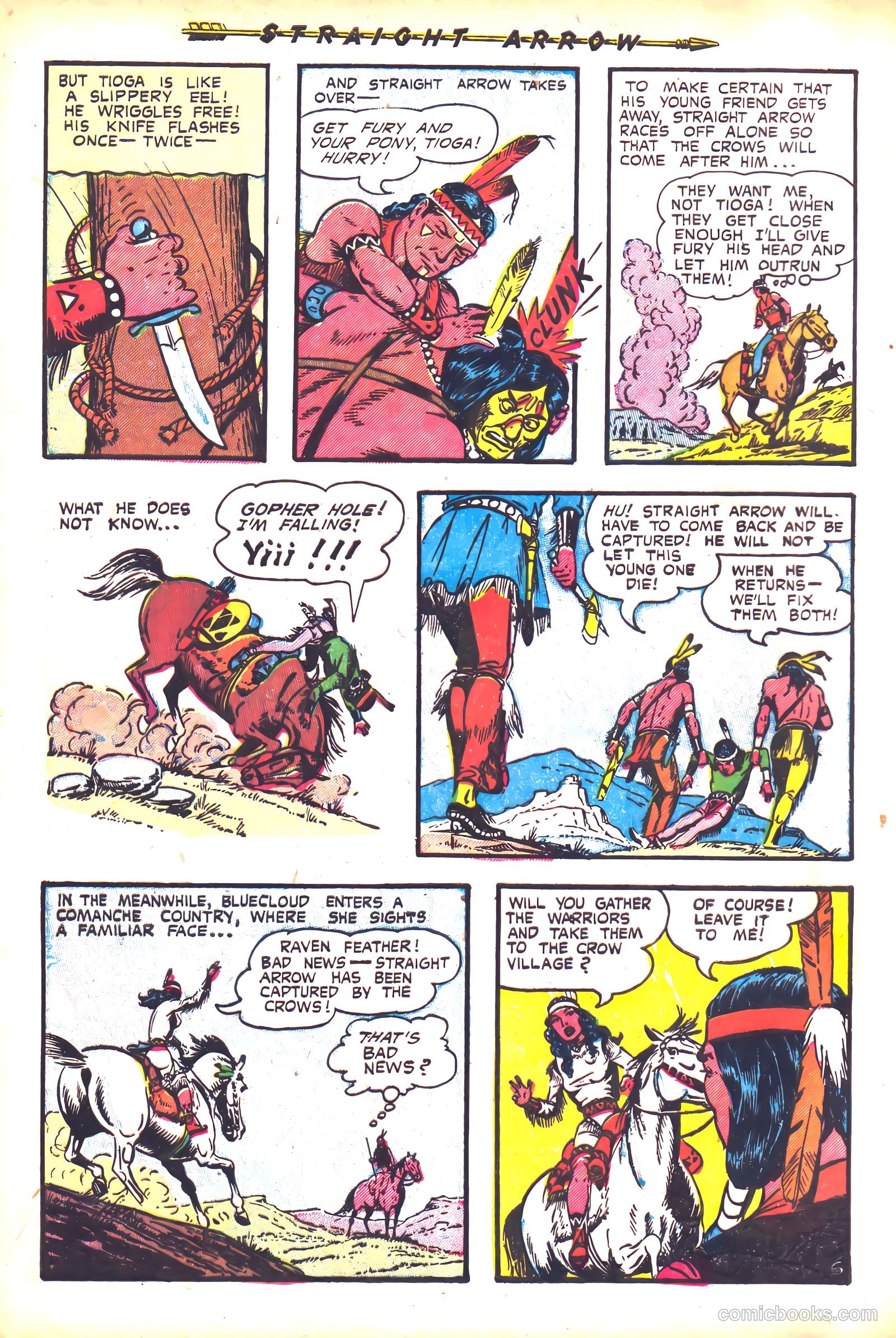 Straight Arrow #36 — page 8 of 36