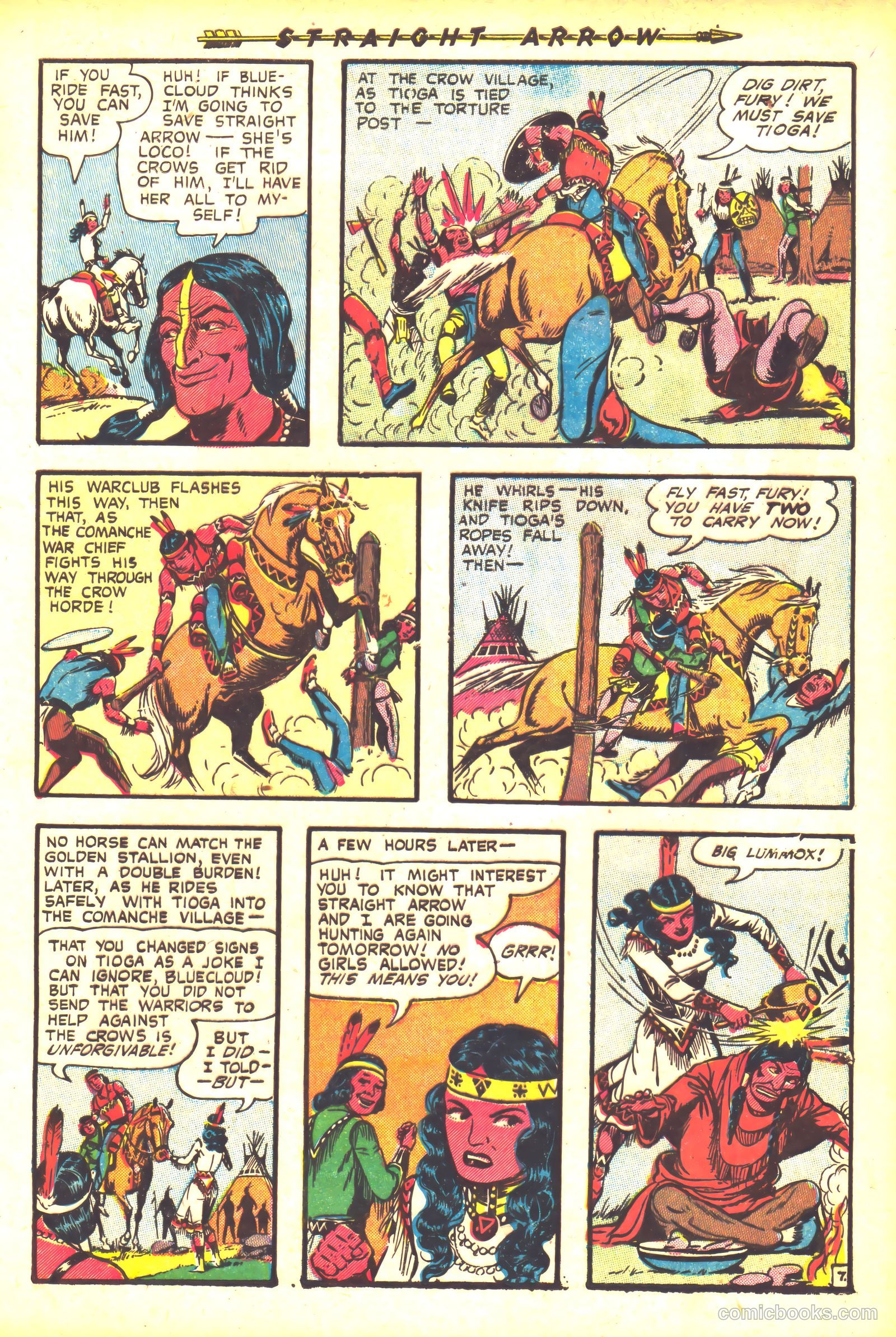 Straight Arrow #36 — page 9 of 36