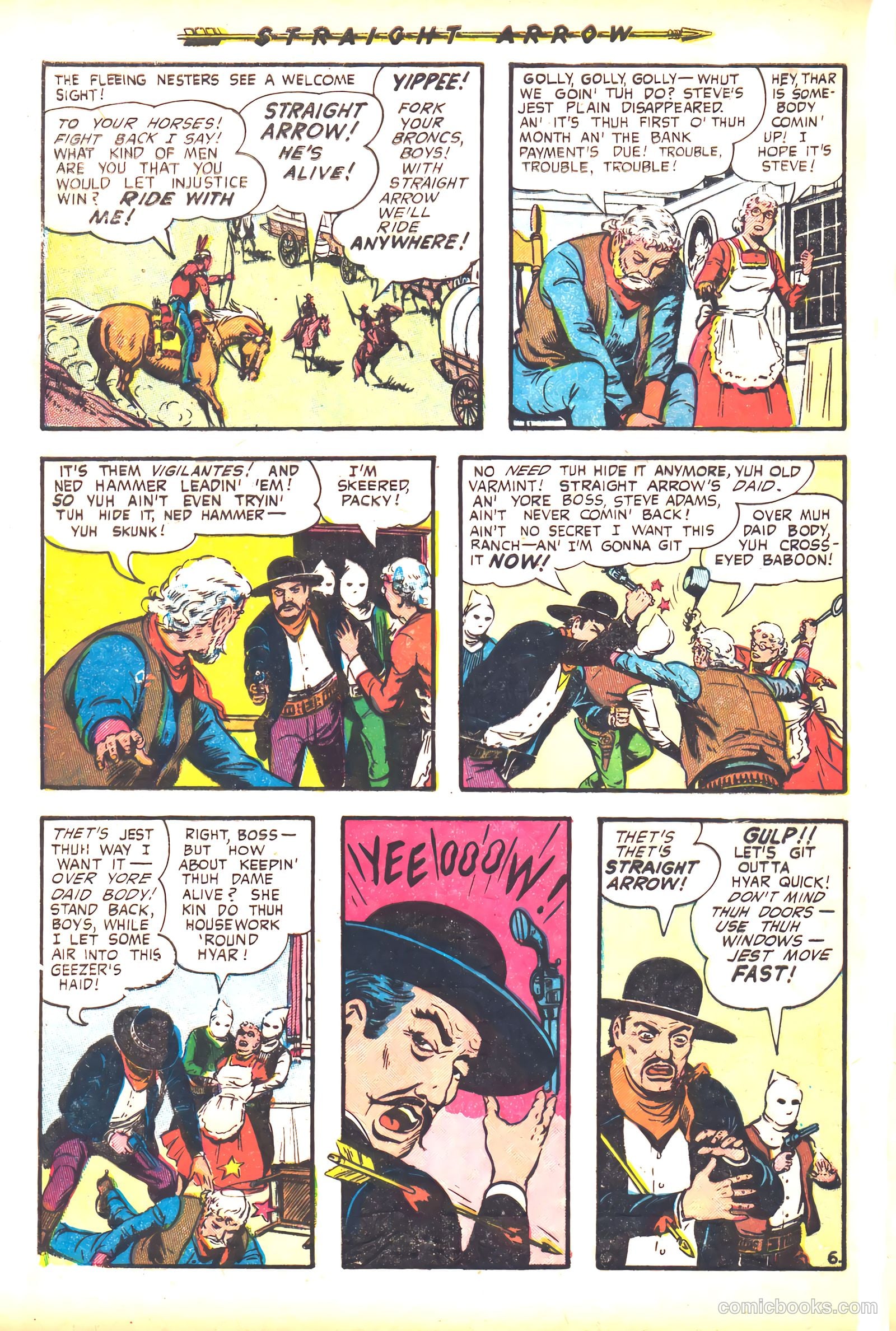 Straight Arrow #36 — page 32 of 36