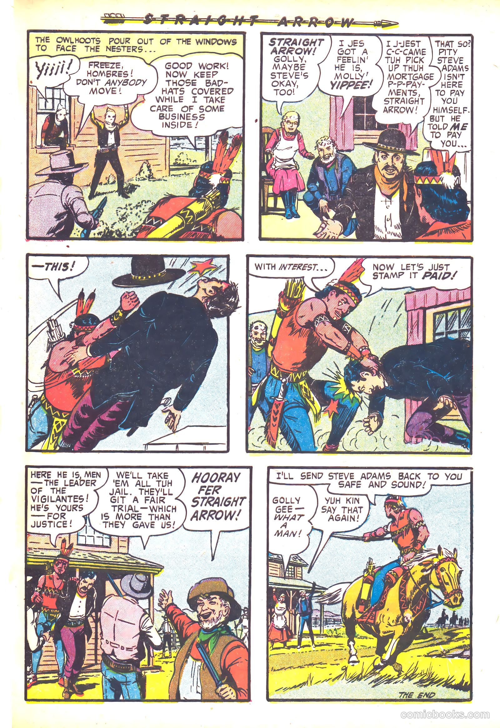 Straight Arrow #36 — page 33 of 36