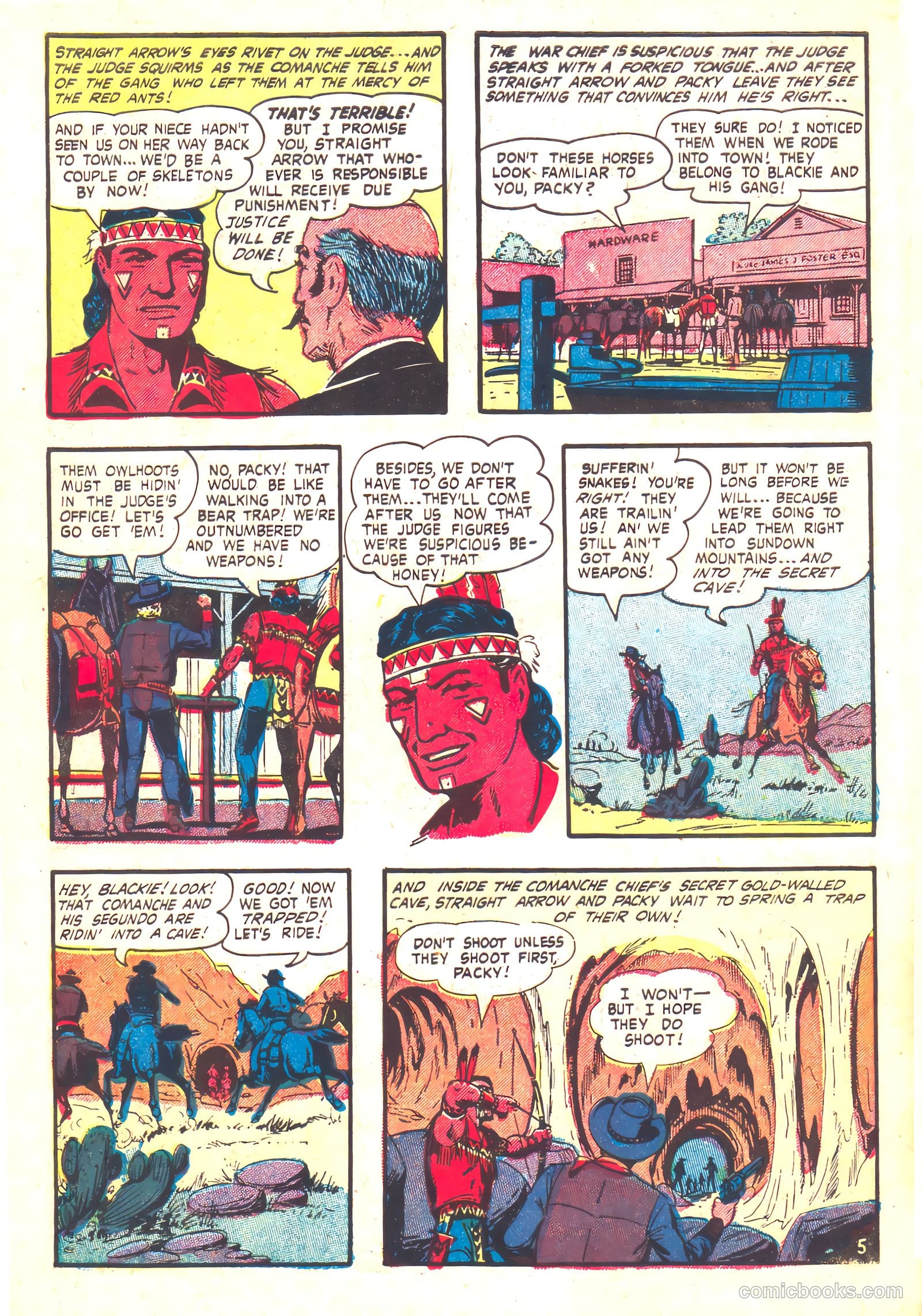 Straight Arrow #37 — page 30 of 36