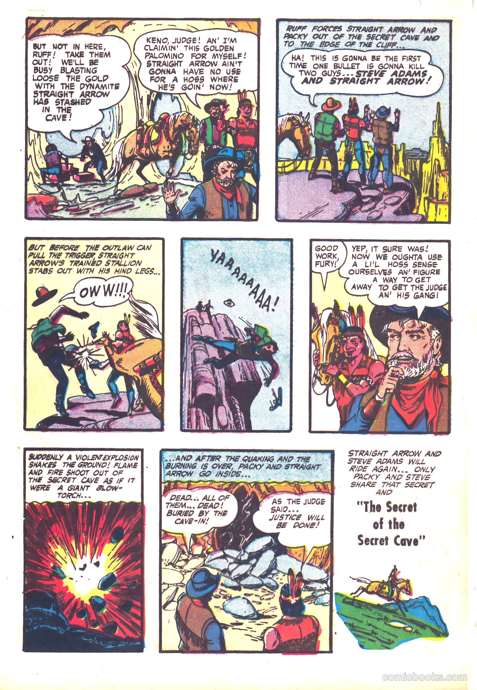 Straight Arrow #37 — page 32 of 36
