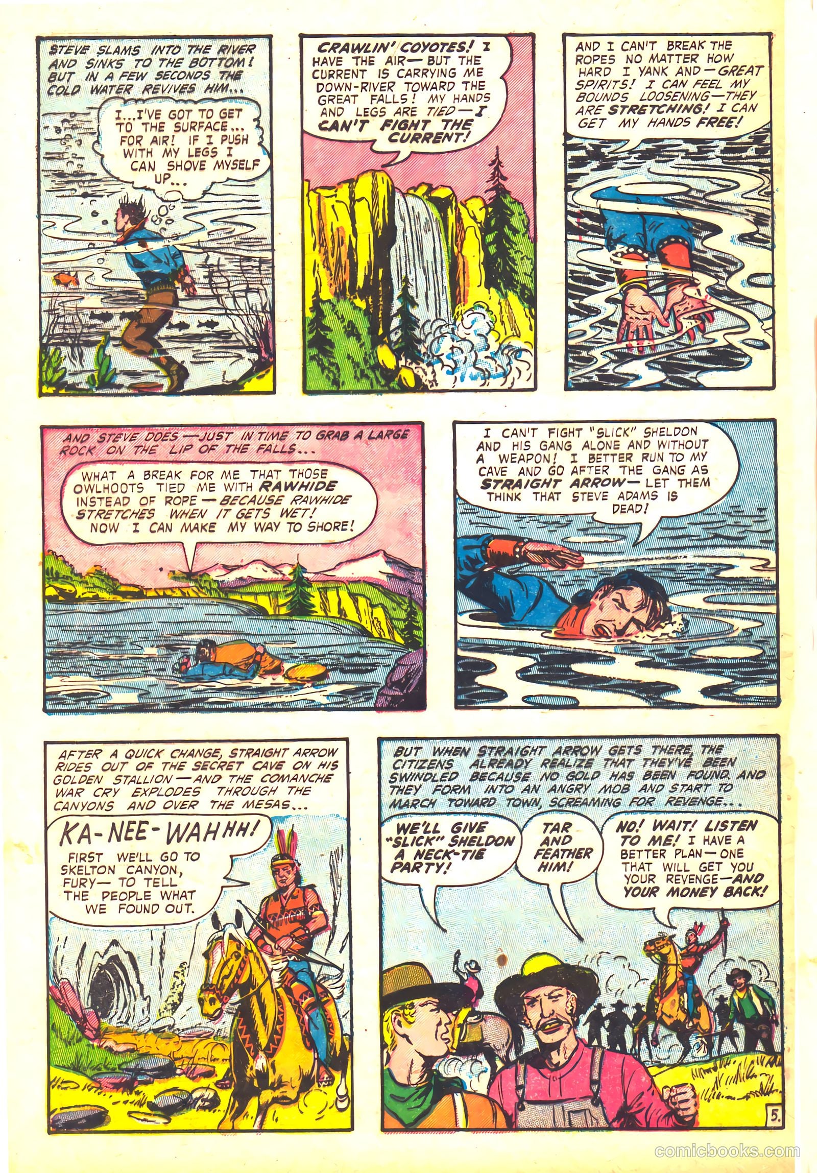 Straight Arrow #39 — page 32 of 36