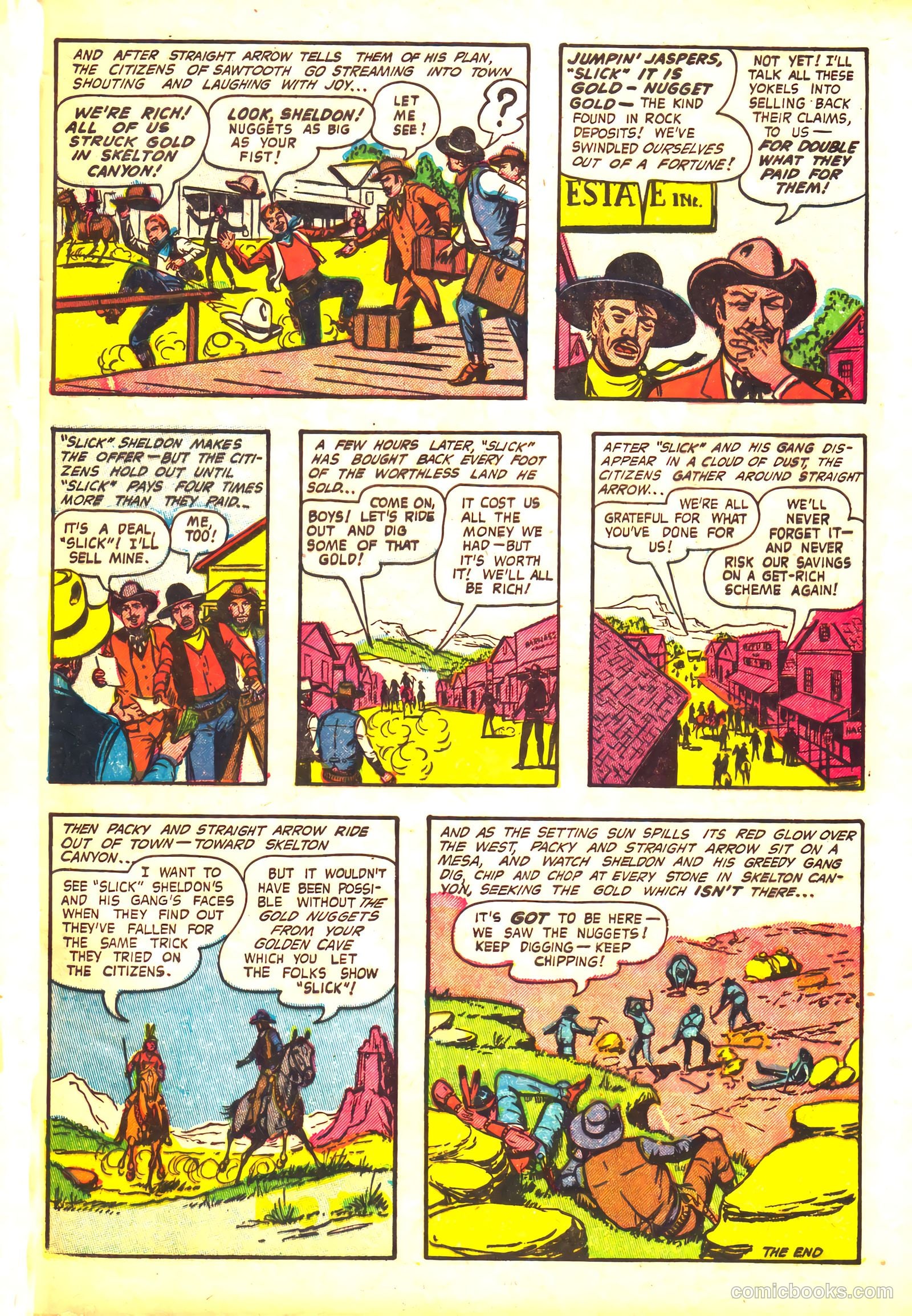 Straight Arrow #39 — page 33 of 36