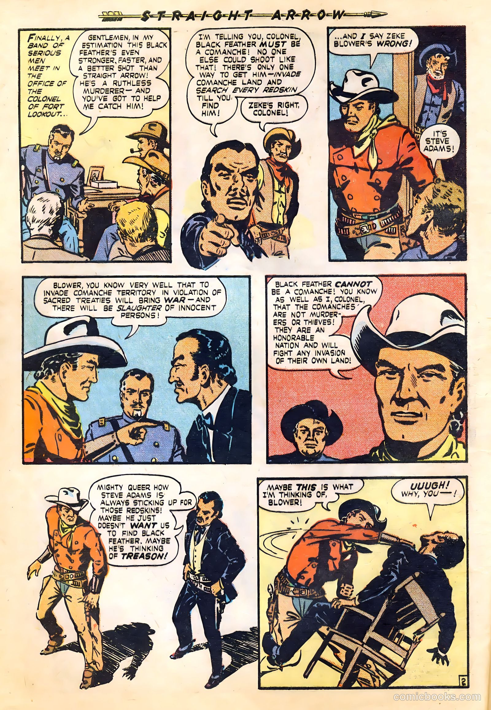 Straight Arrow #4 — page 4 of 36