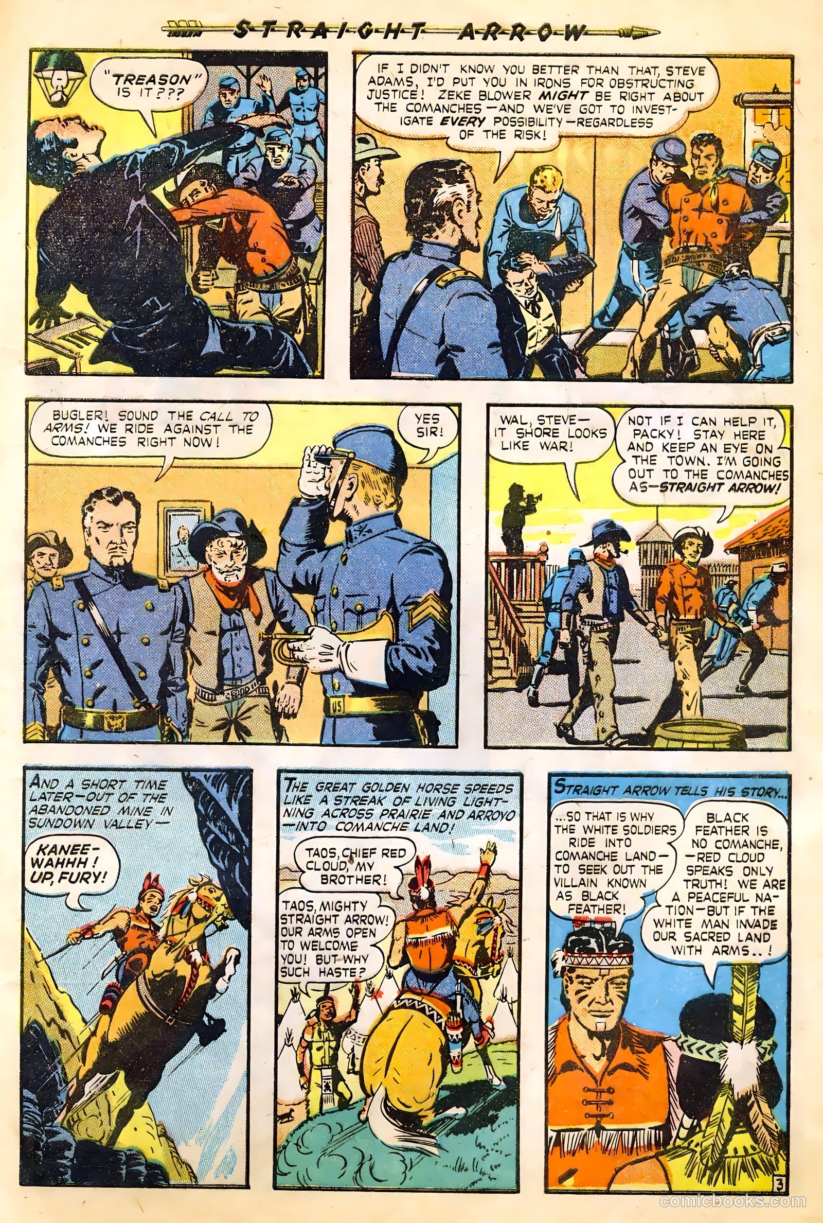 Straight Arrow #4 — page 5 of 36