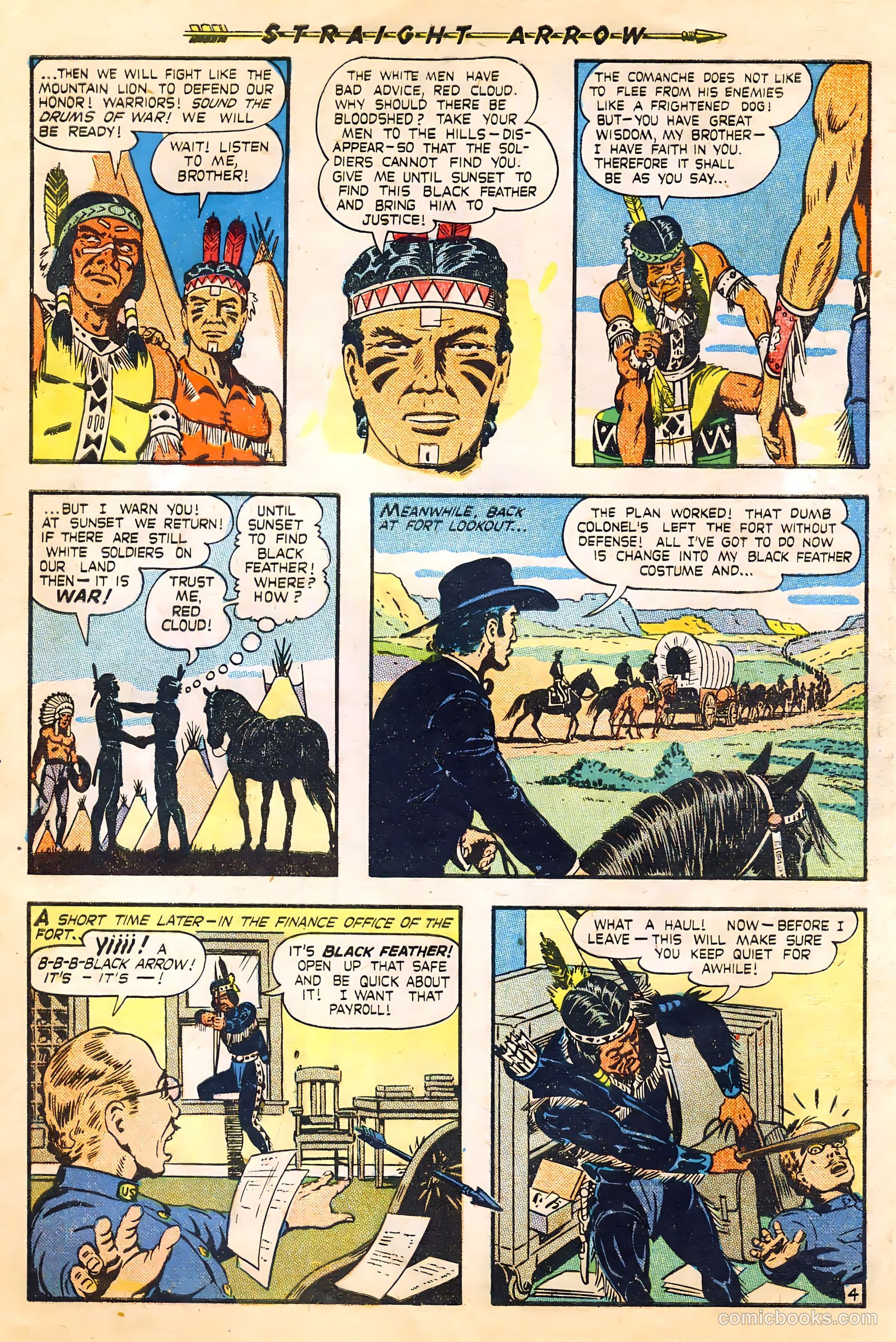 Straight Arrow #4 — page 6 of 36