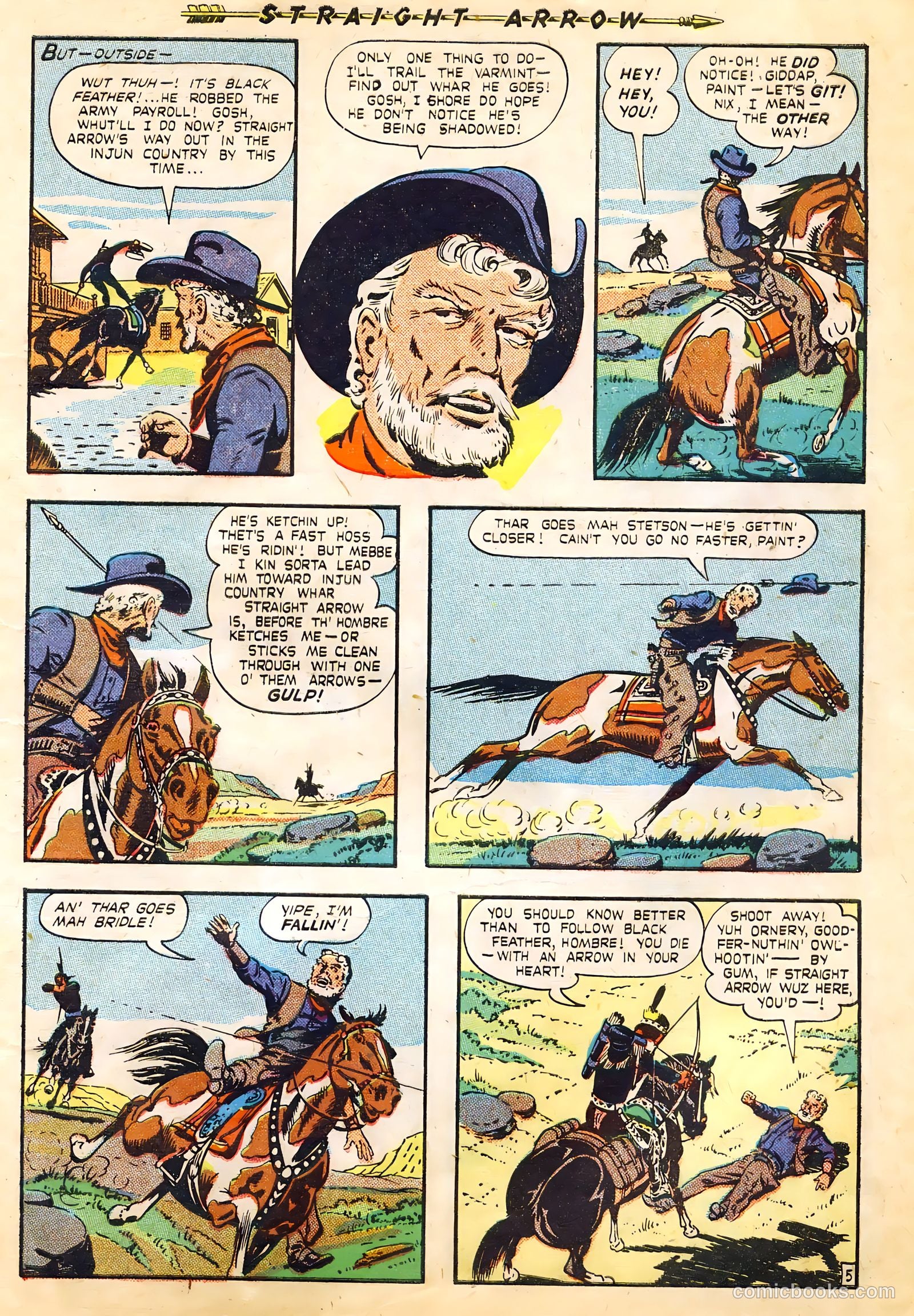 Straight Arrow #4 — page 7 of 36