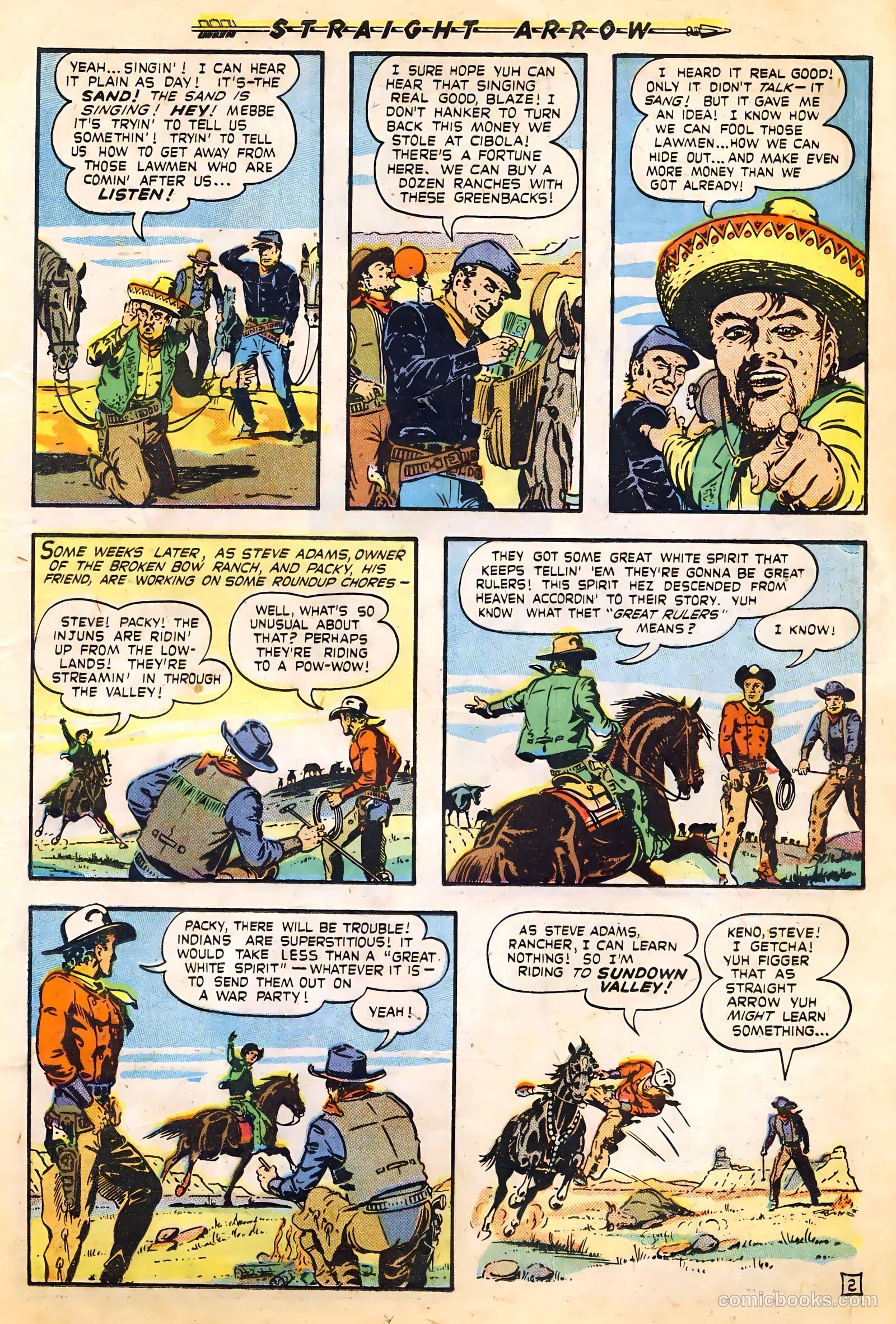 Straight Arrow #4 — page 11 of 36