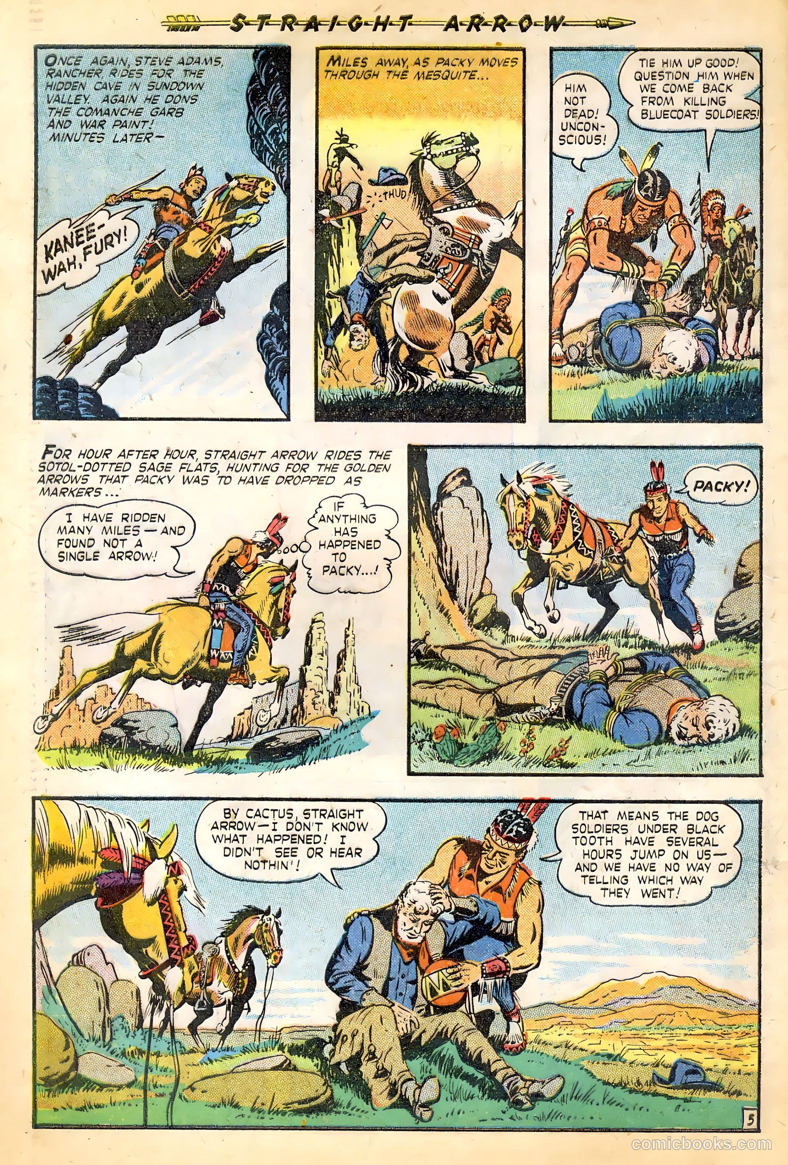 Straight Arrow #4 — page 32 of 36