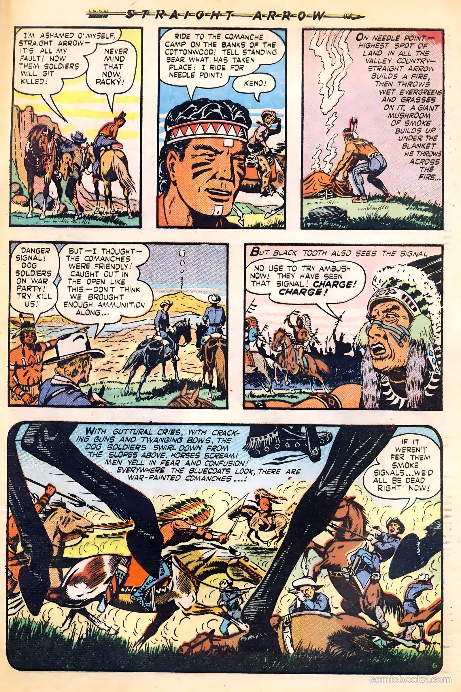 Straight Arrow #4 — page 33 of 36
