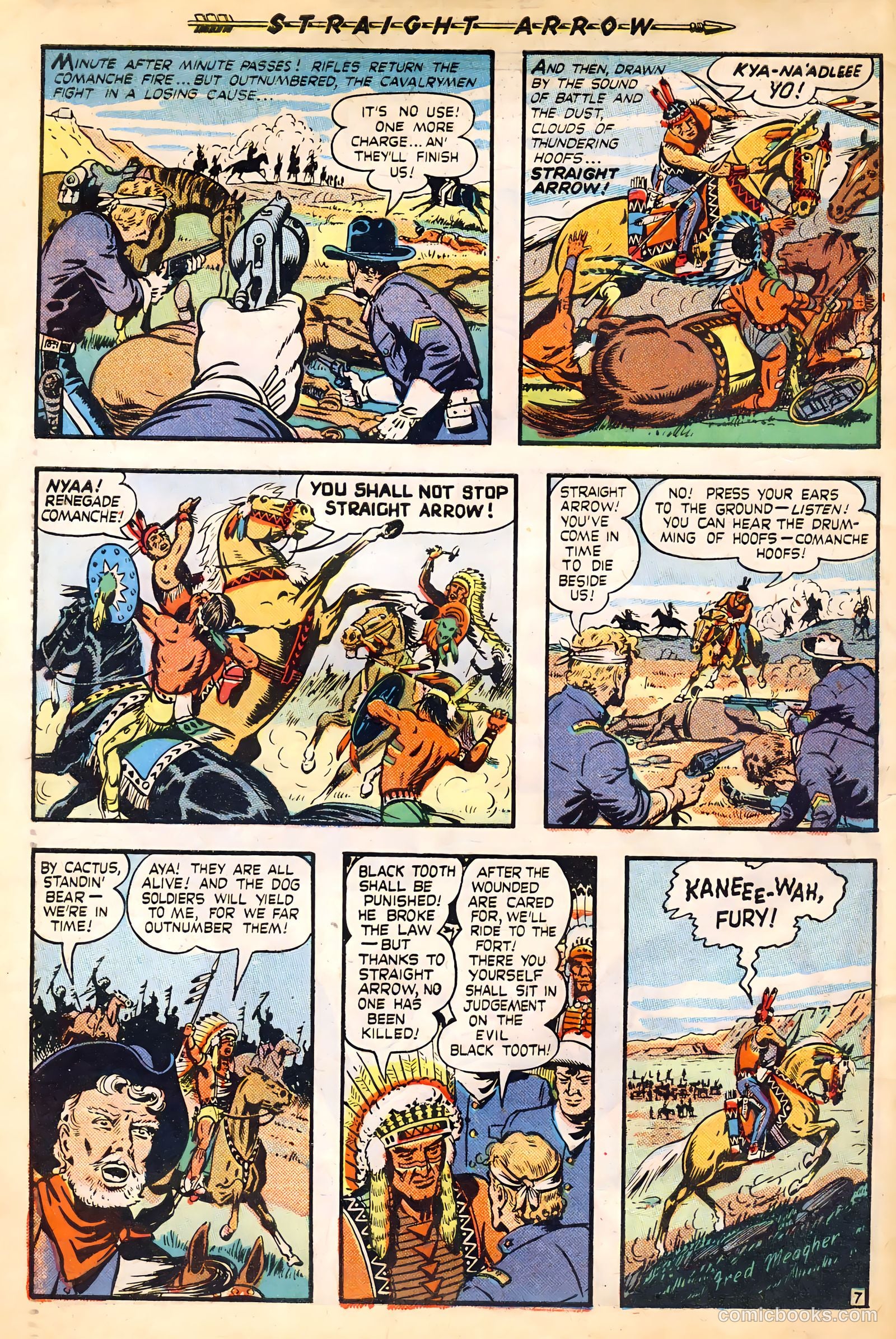 Straight Arrow #4 — page 34 of 36